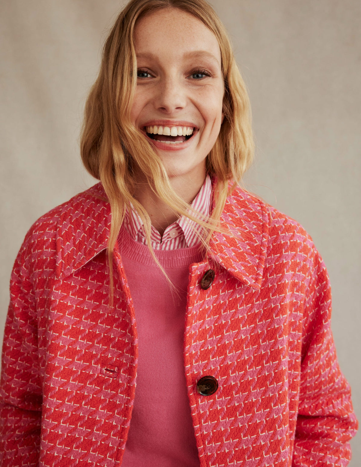Eva Kaschmirpullover mit Rundhalsausschnitt-Festliches Rosa - Image 5
