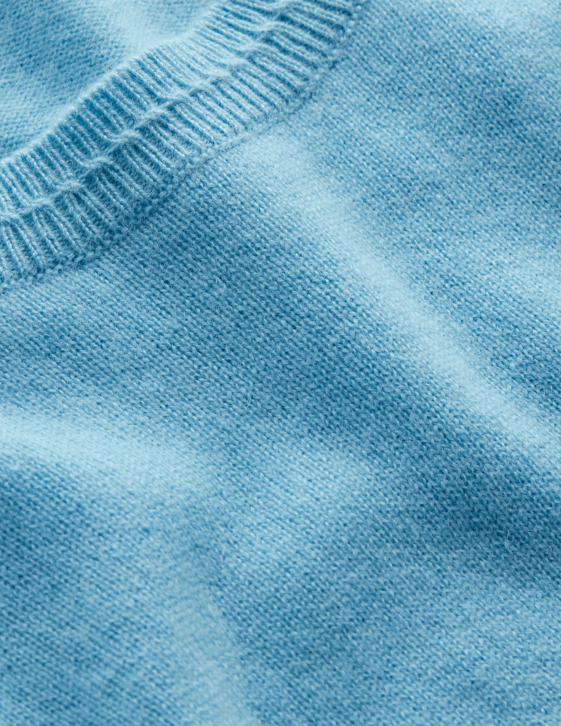 Eva Kaschmirpullover mit Rundhalsausschnitt-Hellblau-6