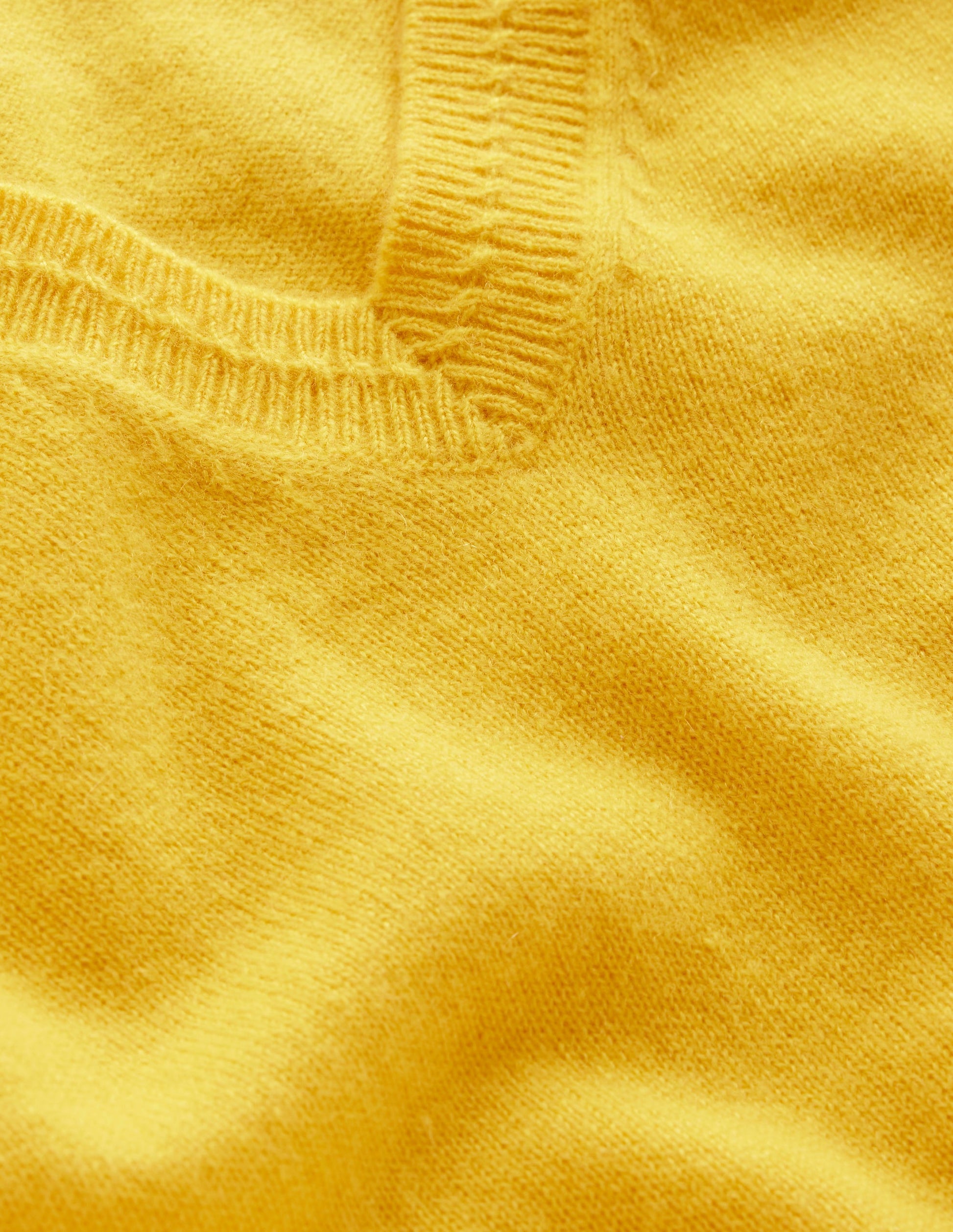 Pull Eva col V en cachemire-Ananas-6