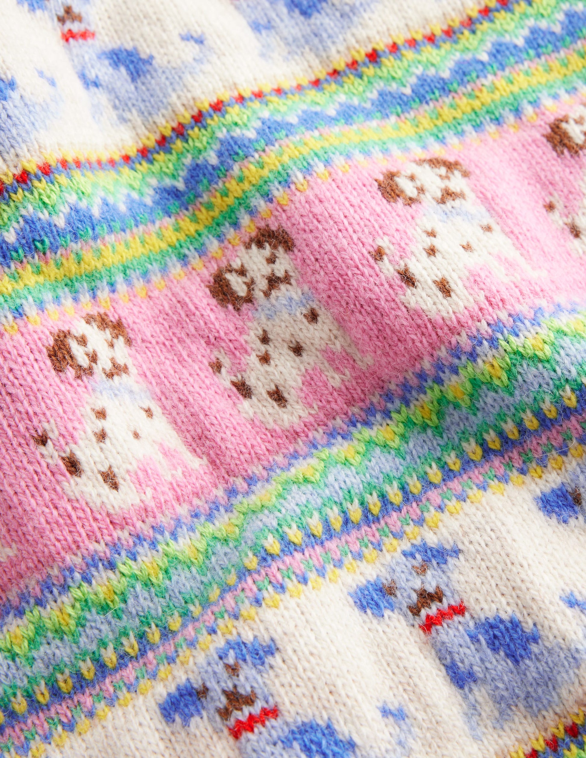 Pull Edie à motif jacquard-Motif jacquard chien ivoire chaud-6