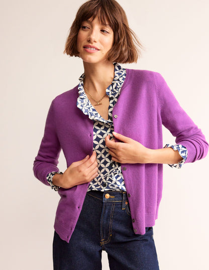 Cardigan Eva en cachemire-Maulbeere-4