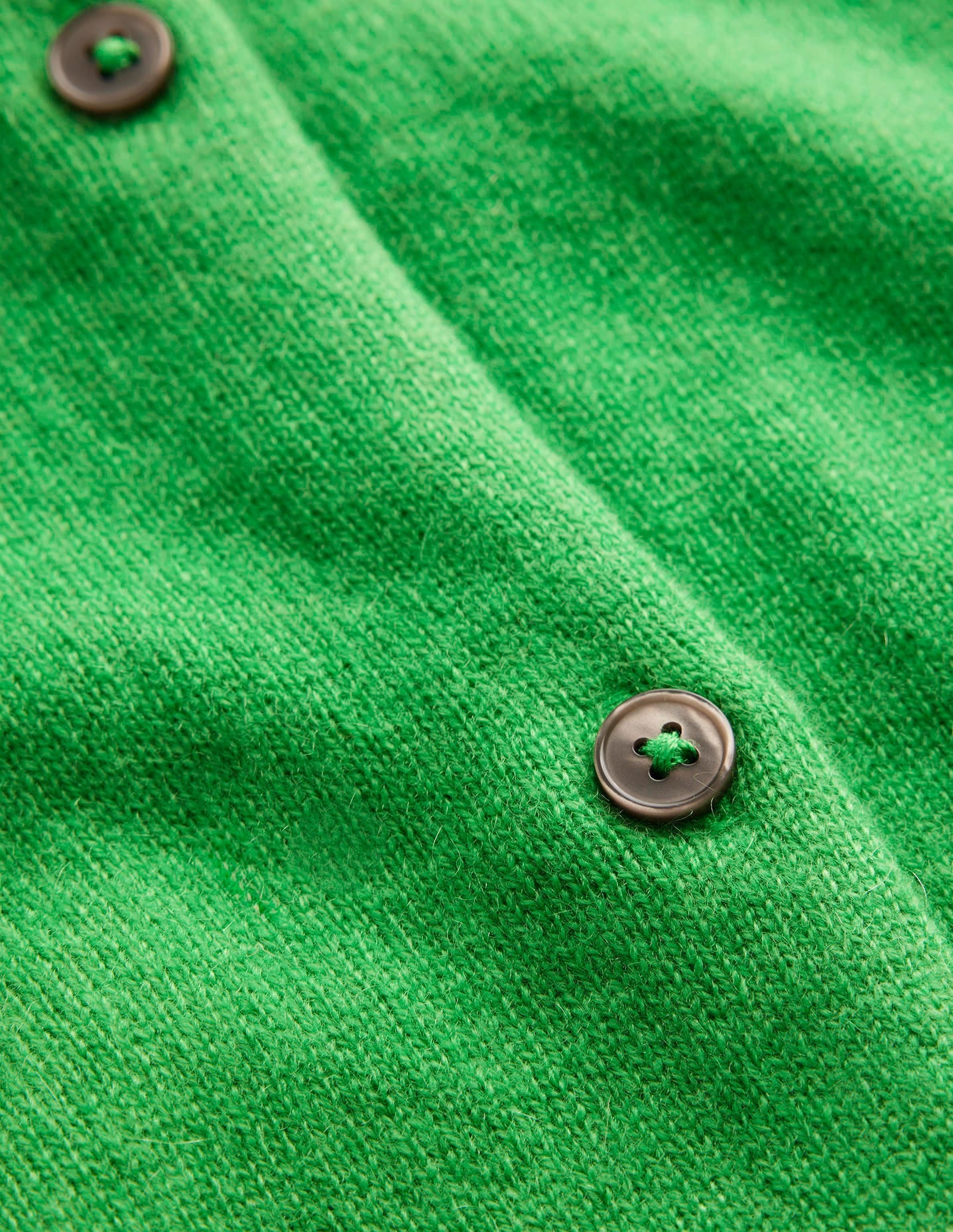 Eva Kaschmir-Strickjacke mit Rundhalsausschnitt-Strahlendes Grün-6