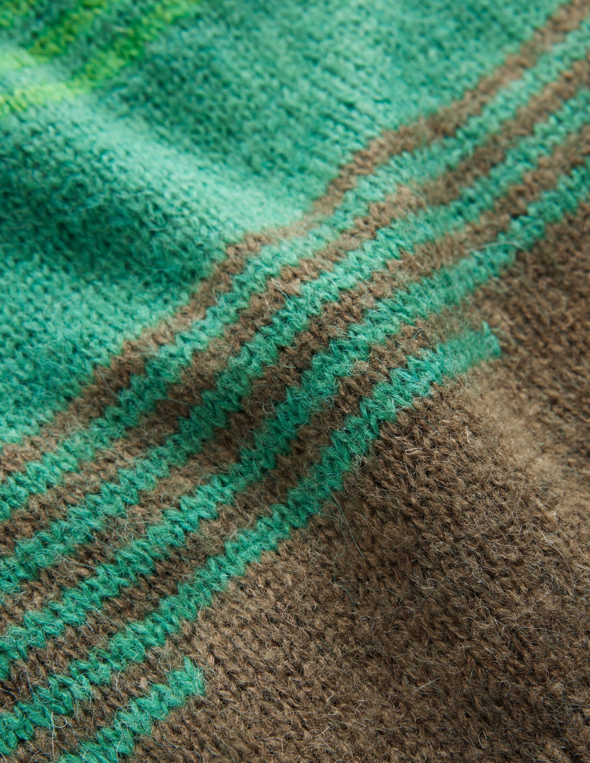 Malerischer Pullover mit Rundhalsausschnitt-Hellgrün, Abstrakte Landschaft-6