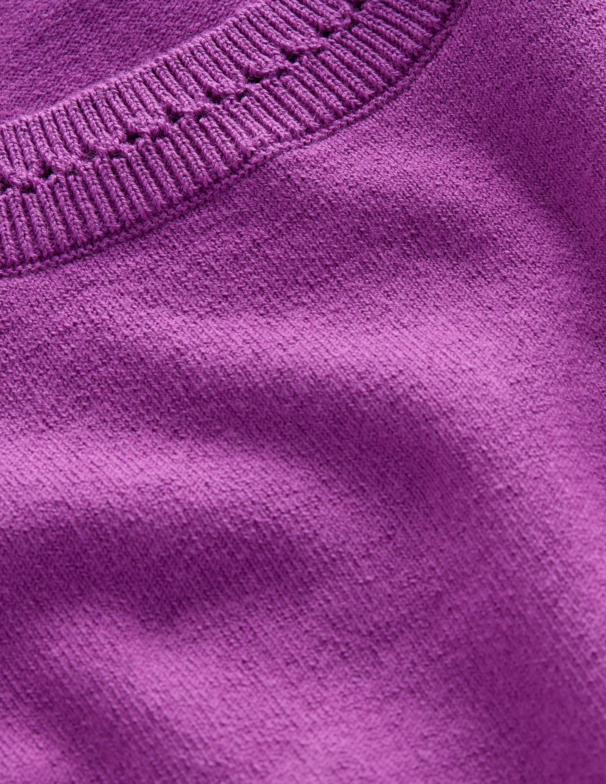 Débardeur Catriona col rond en coton-Hyazinthenviolett - Image 6
