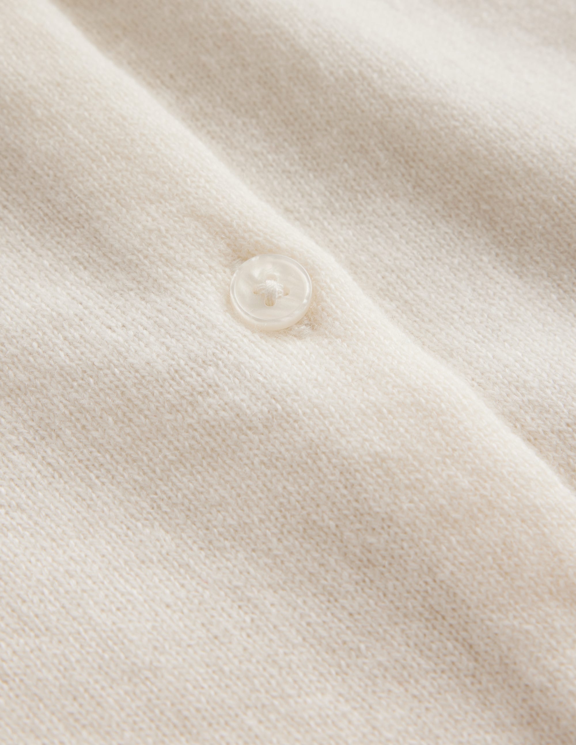 Eva Verkürzte Strickjacke aus Kaschmir-Warmes Naturweiß - Image 6