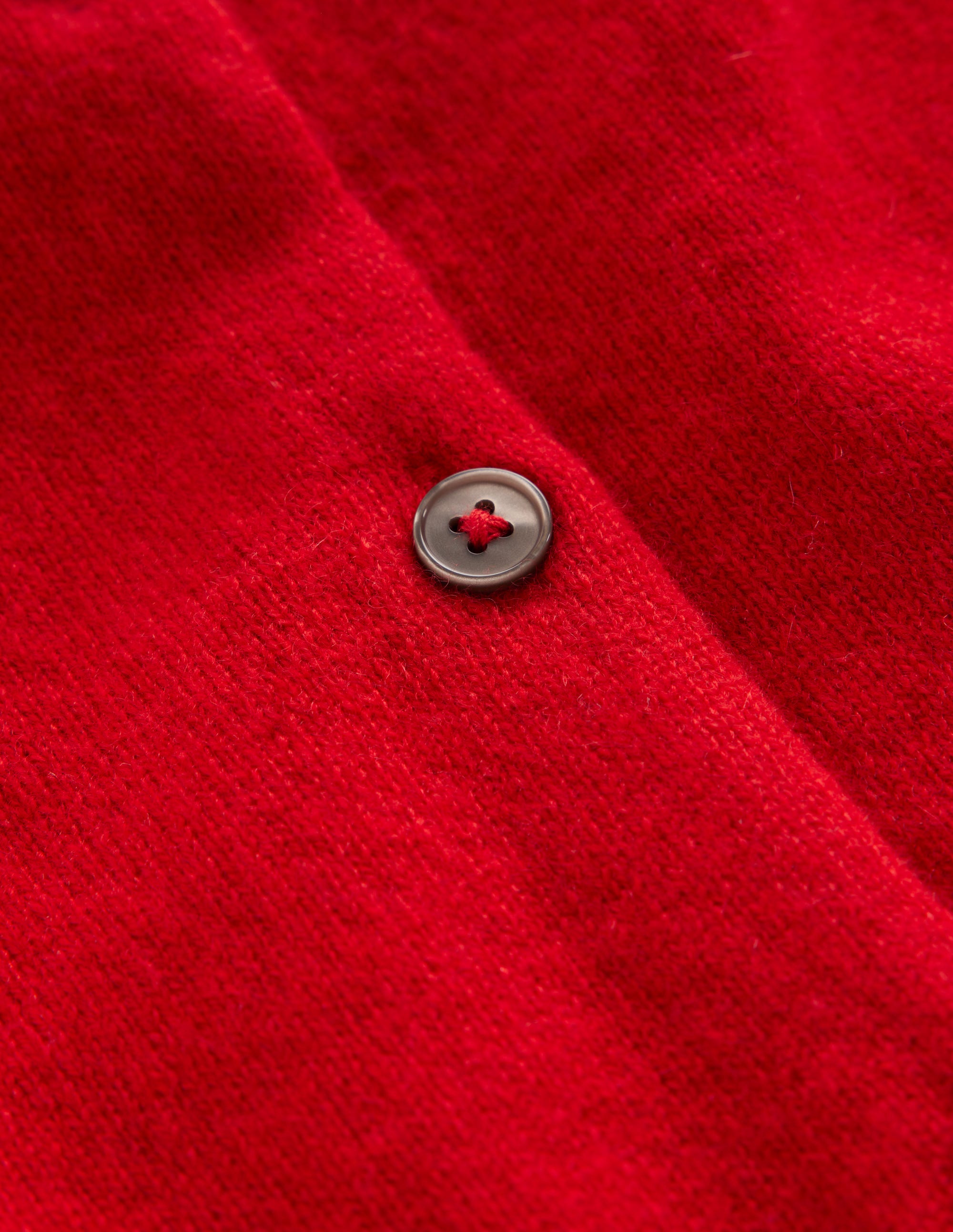 Cardigan court Eva en cachemire-Rouge Vif (BN883) - Image 6