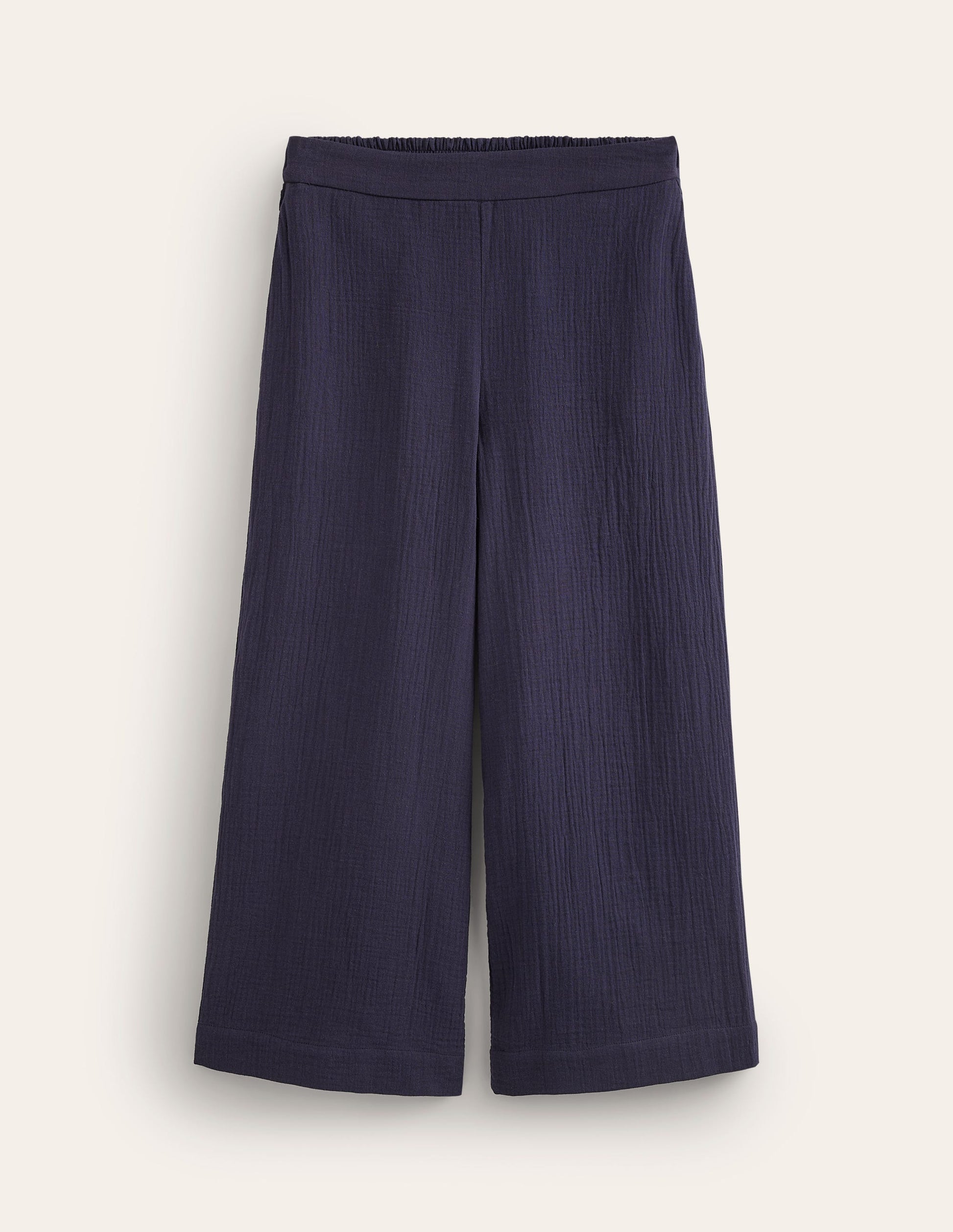Hose aus Doppeltuch zum Hineinschlüpfen-Aqua Marine Marl-5