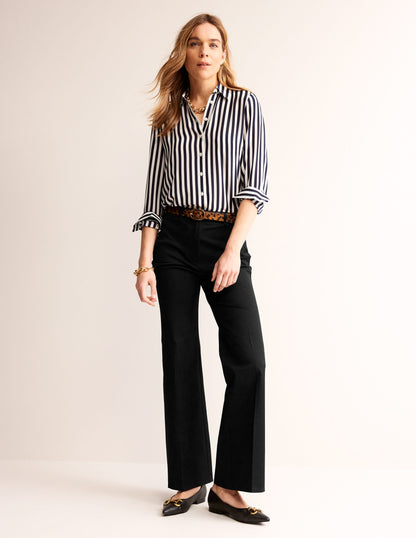 Pantalon Brompton en bi-stretch-Noir-1