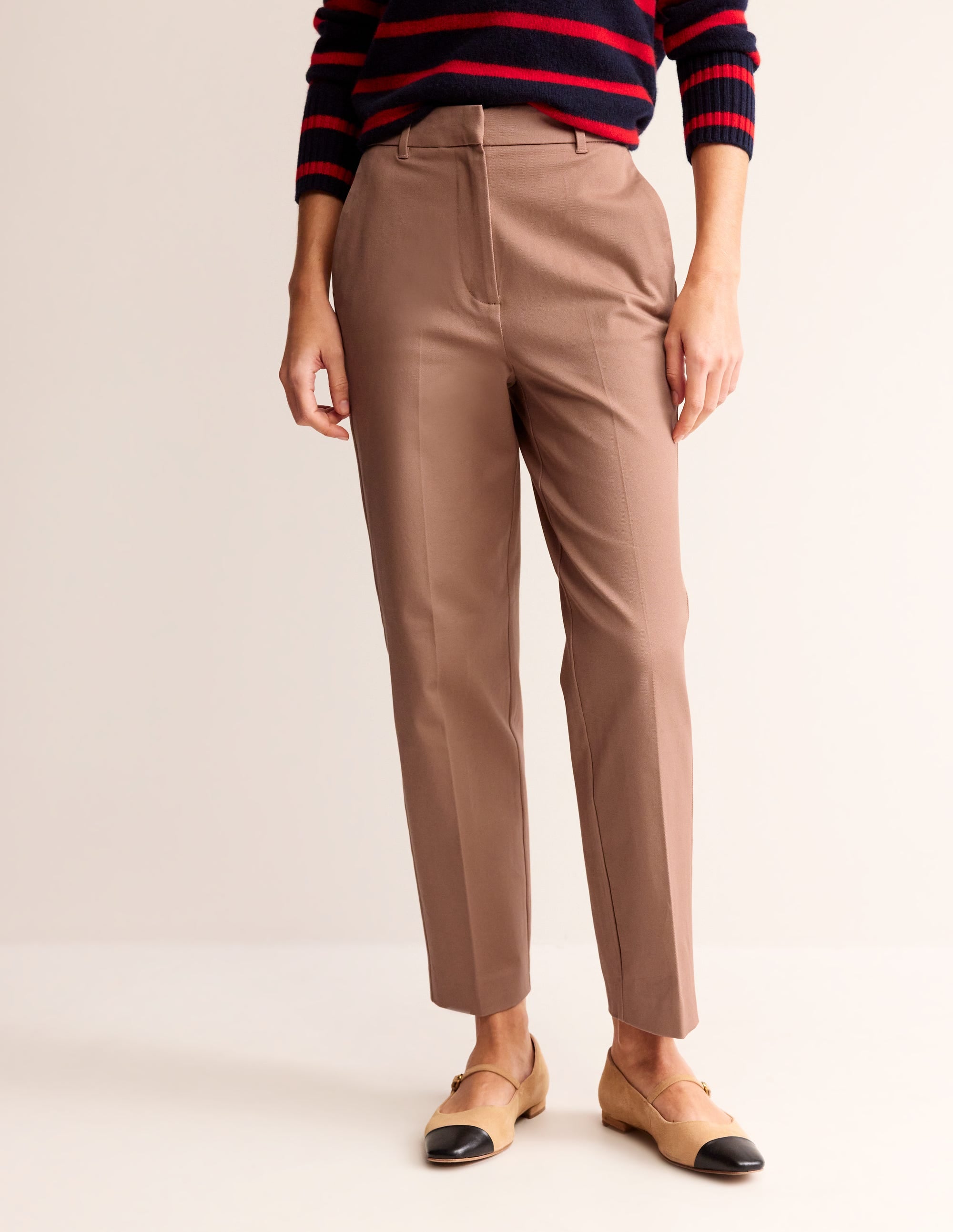 Pantalon Kew en bi-stretch-Helles Karamel - Image 4