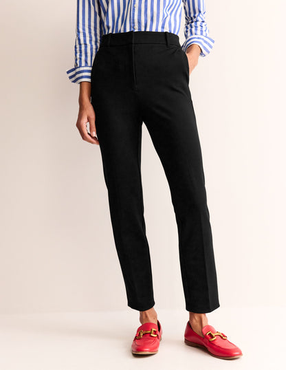 Highgate Bi-Stretch Trousers-Black