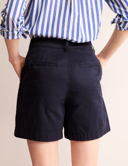 Barnsbury Chinoshorts-Aqua Marine Marl