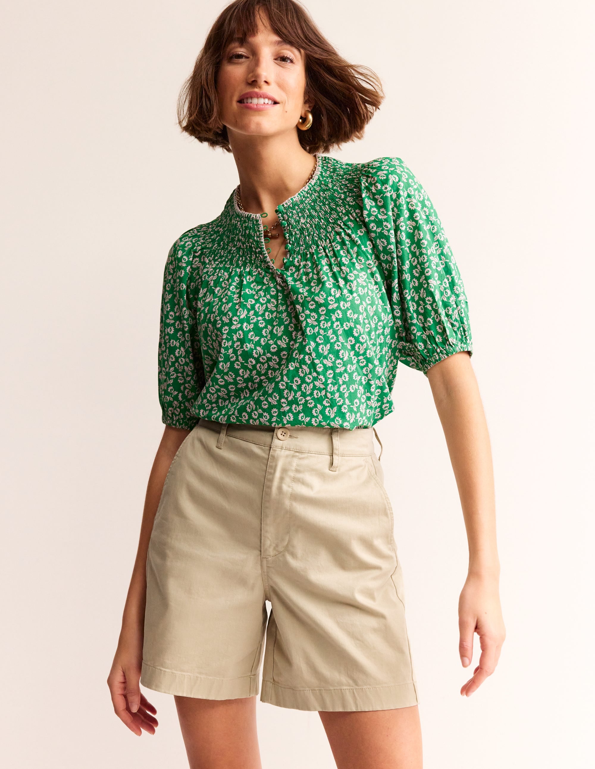 Short chino Barnsbury-Champs de seigle - Image 1