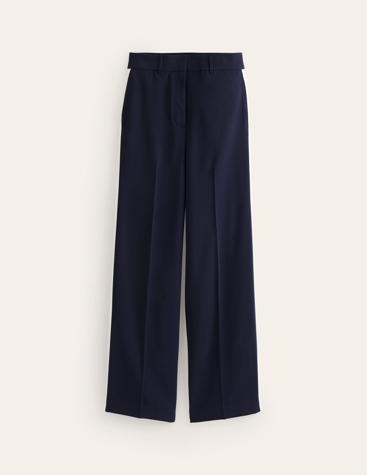 Westbourne Fließende Hose-Marineblau Streifen an der Seite - Image 5