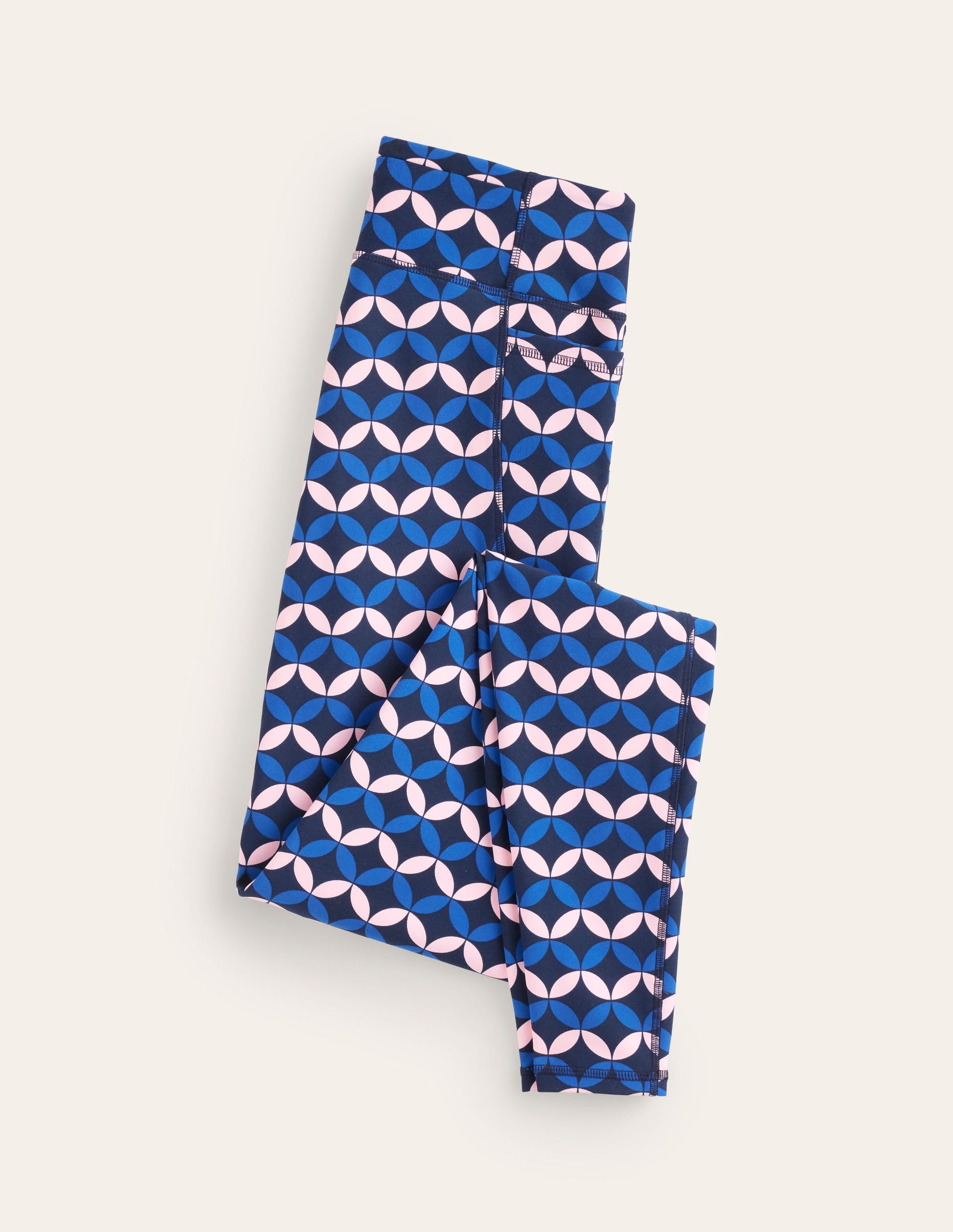 Leggings mit hohem Bund und Tasche-Surf The Web, Diamond Terrace-6