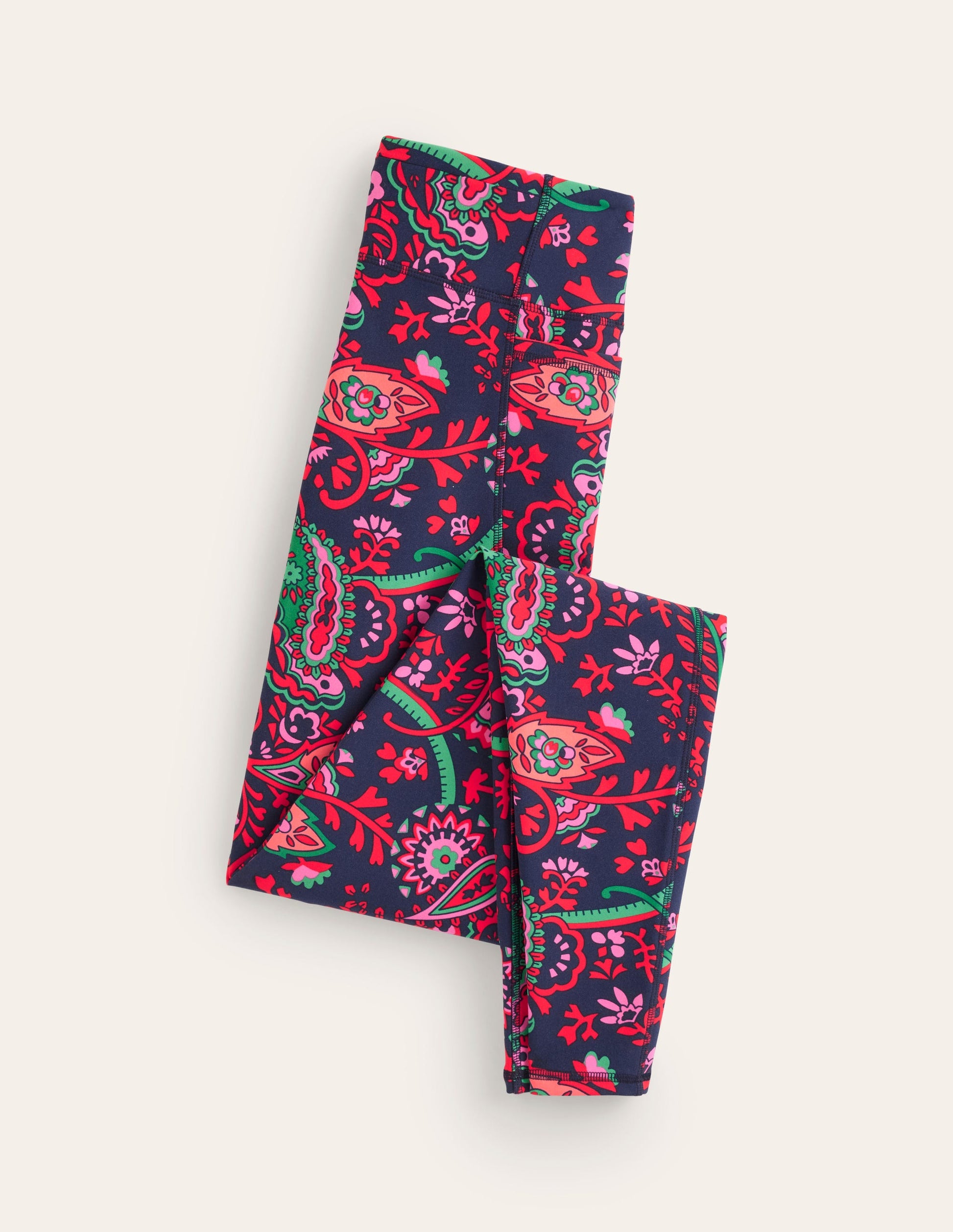 Leggings mit hohem Bund und Tasche-Französisches Marineblau, Fantastisch-5