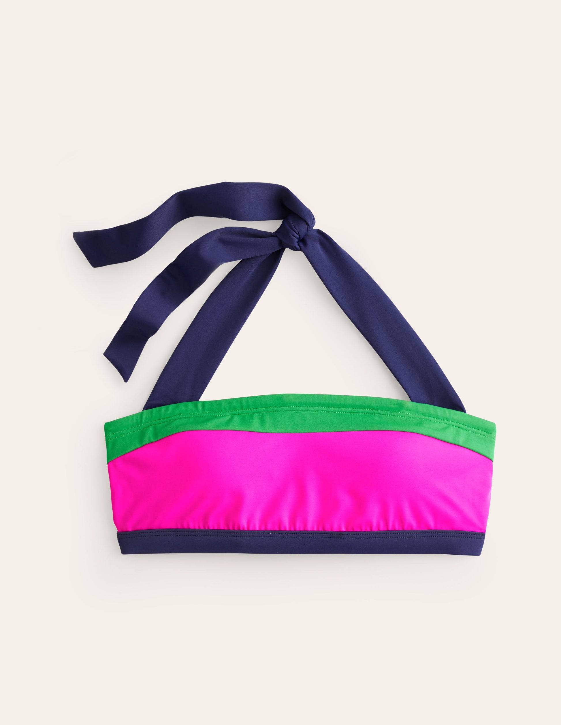 Haut de bikini Santorini-Colourblock super rose-5