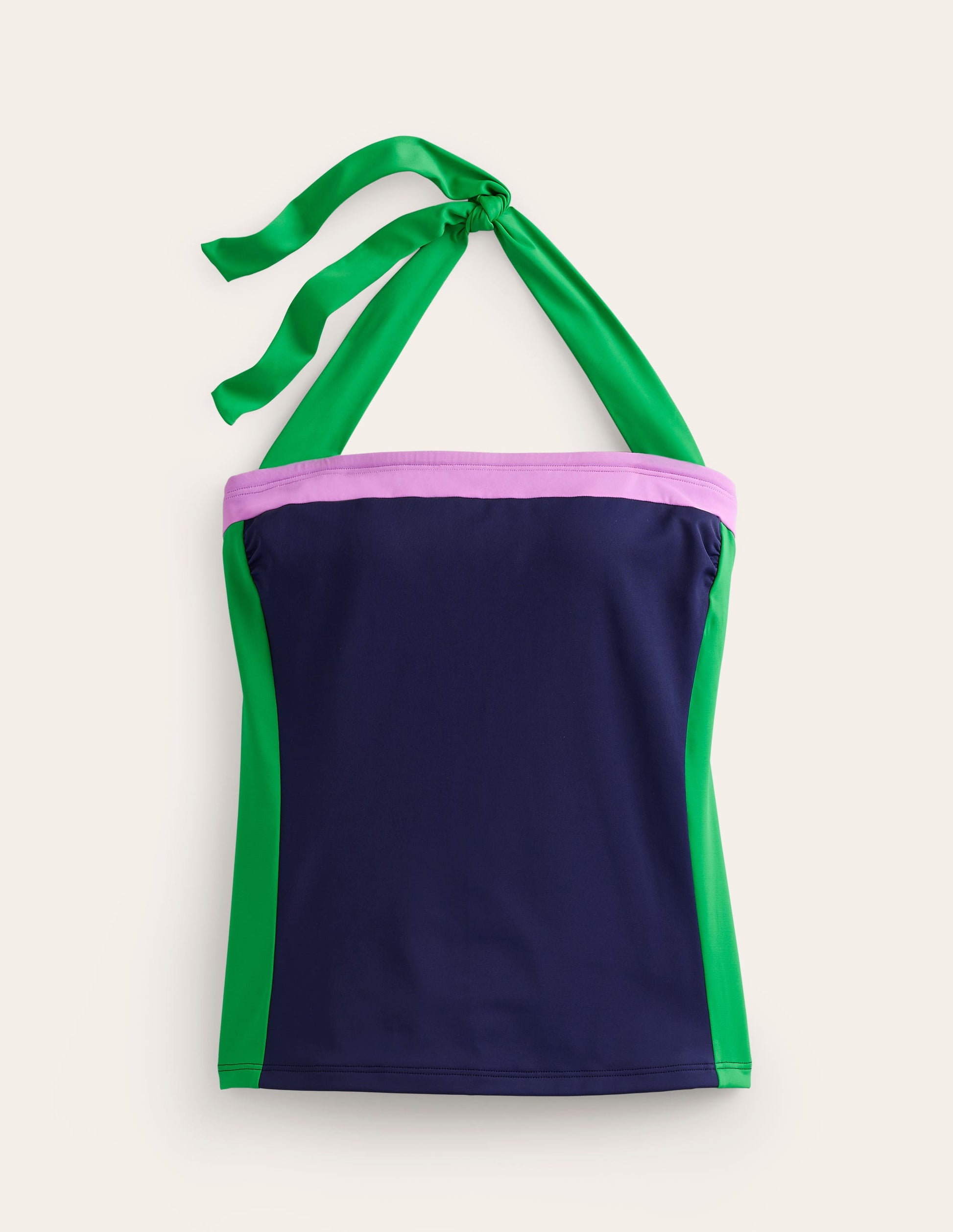 Haut de tankini Santorini-Colourblock bleu marine-5