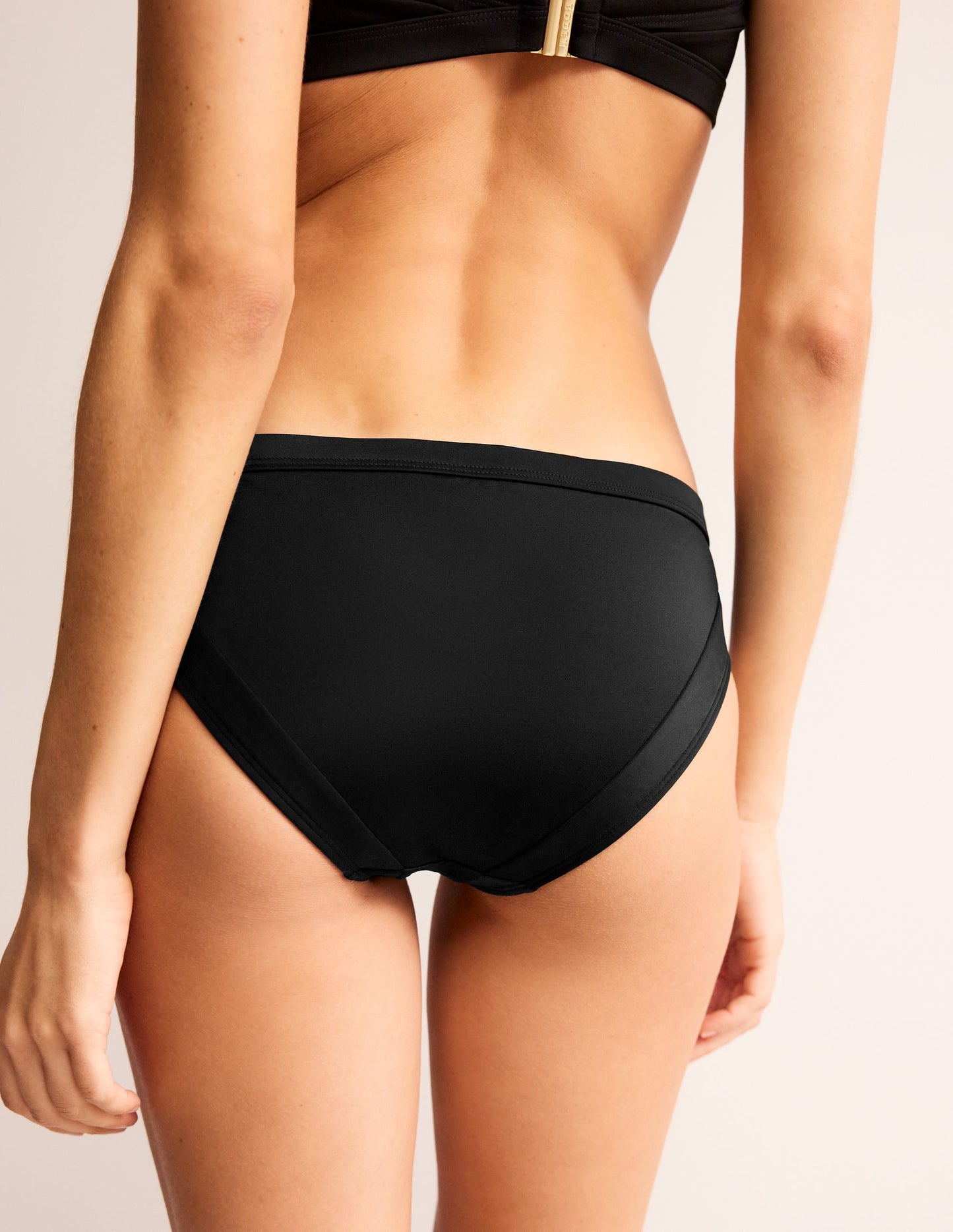 Santorini Bikini Bottoms-Black