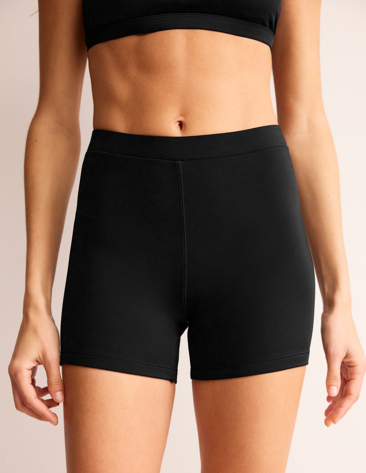 Swim Cycling Shorts-Black