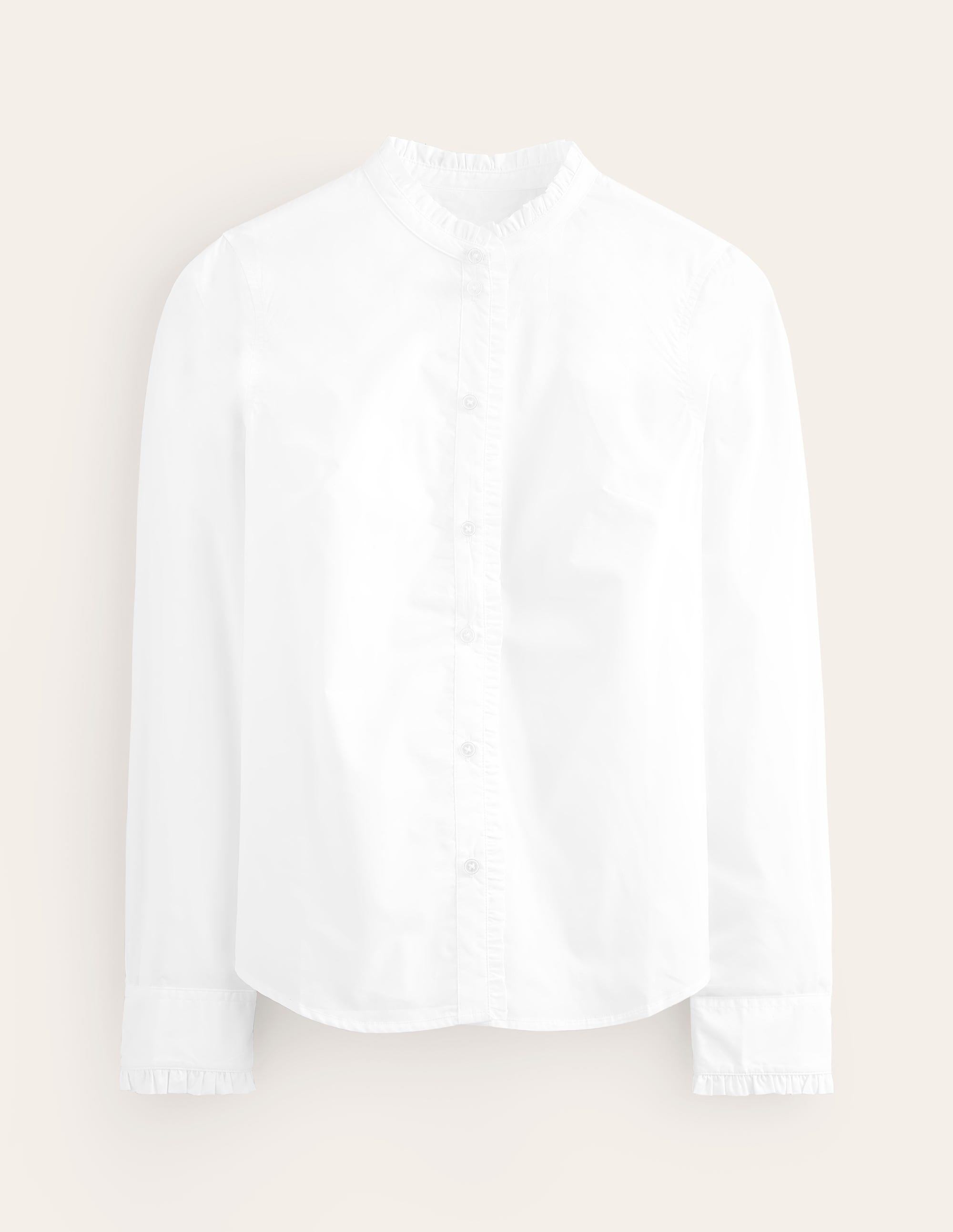 Chemise Phoebe en coton-Blanc - Image 5