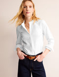 Chemise Phoebe en coton-Blanc