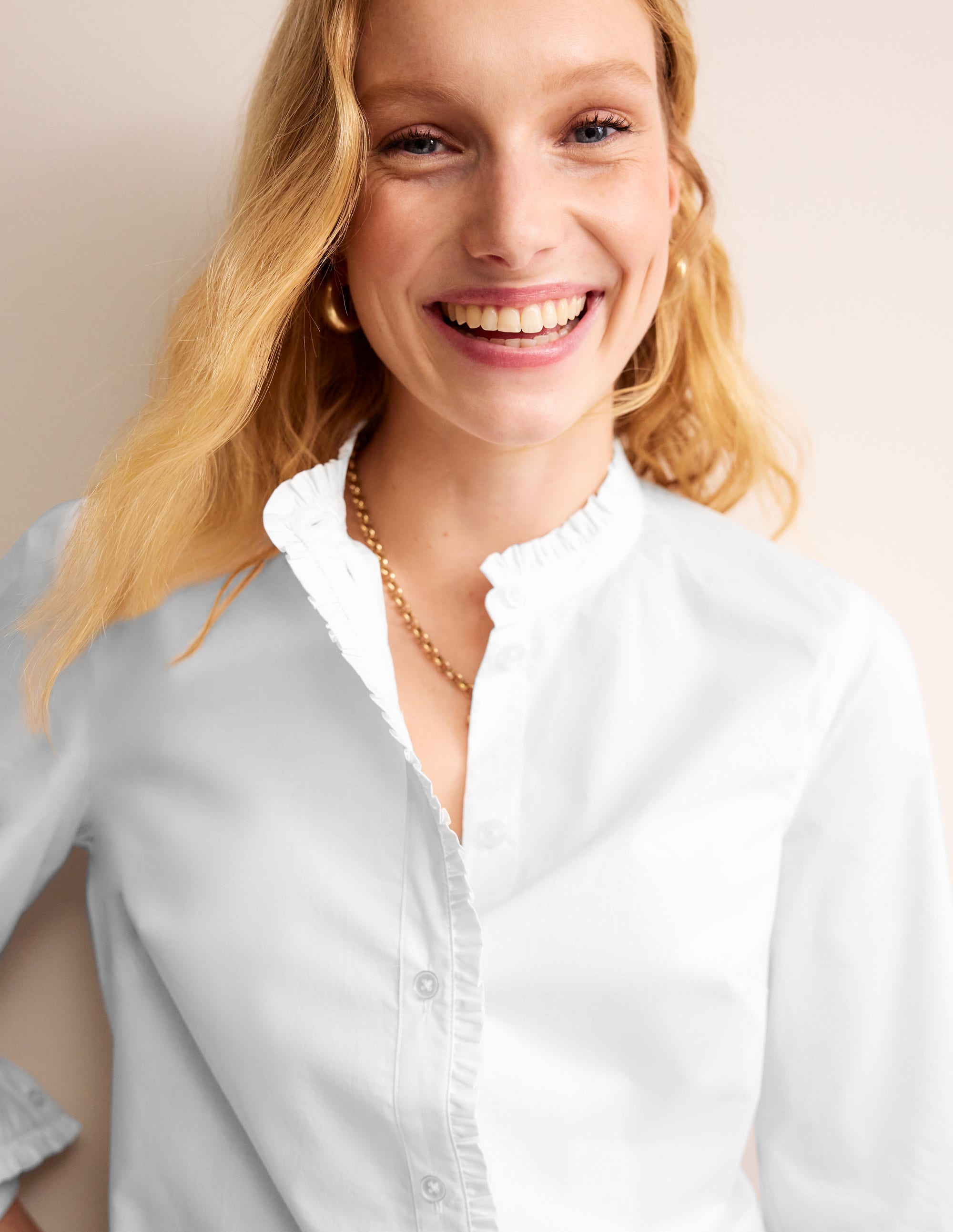 Chemise Phoebe en coton-Blanc - Image 2