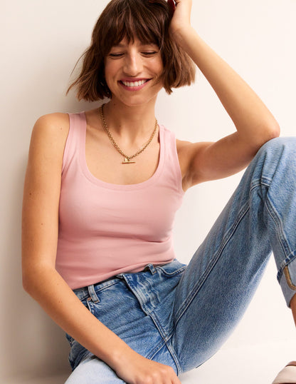 Essential Scoop-Neck Vest-Milkshake-1