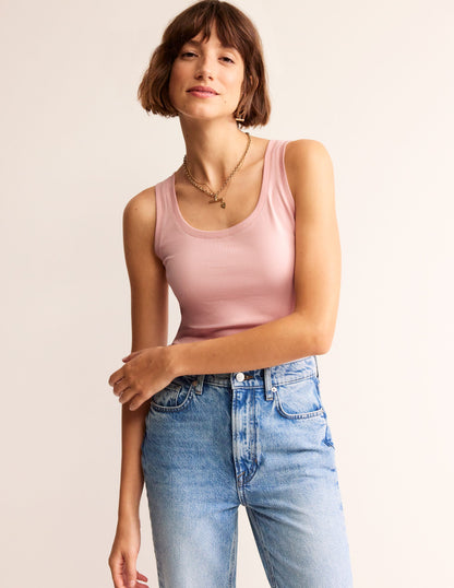 Essential Scoop-Neck Vest-Milkshake-4