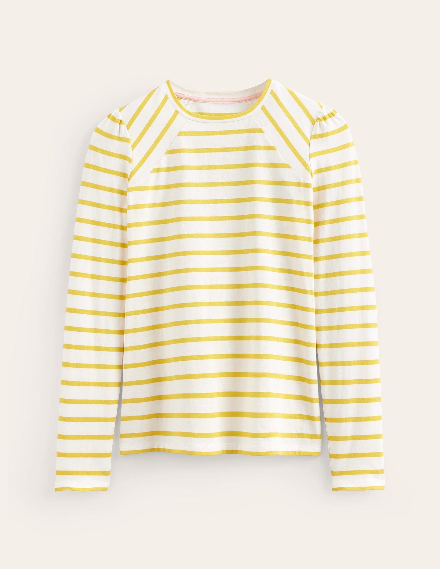 Arabella Gestreiftes T-Shirt-Maracuja