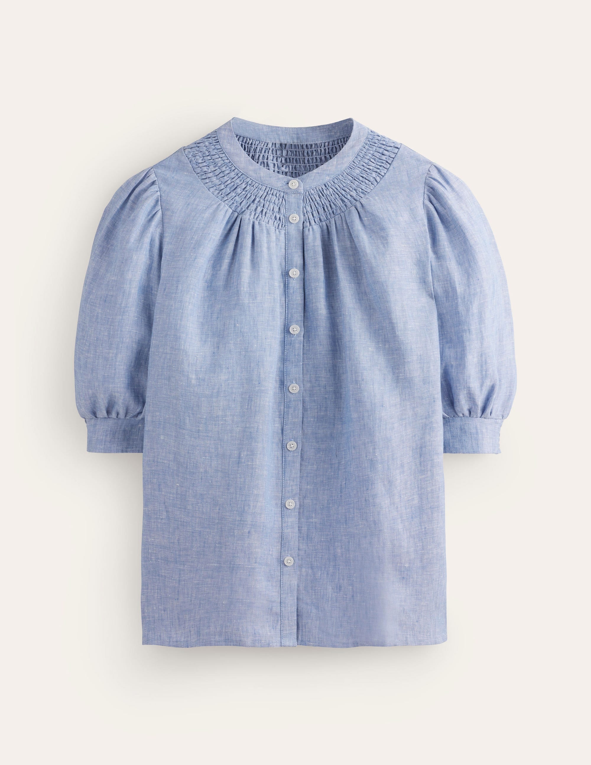 Top Ada en lin-Chambray - Image 5