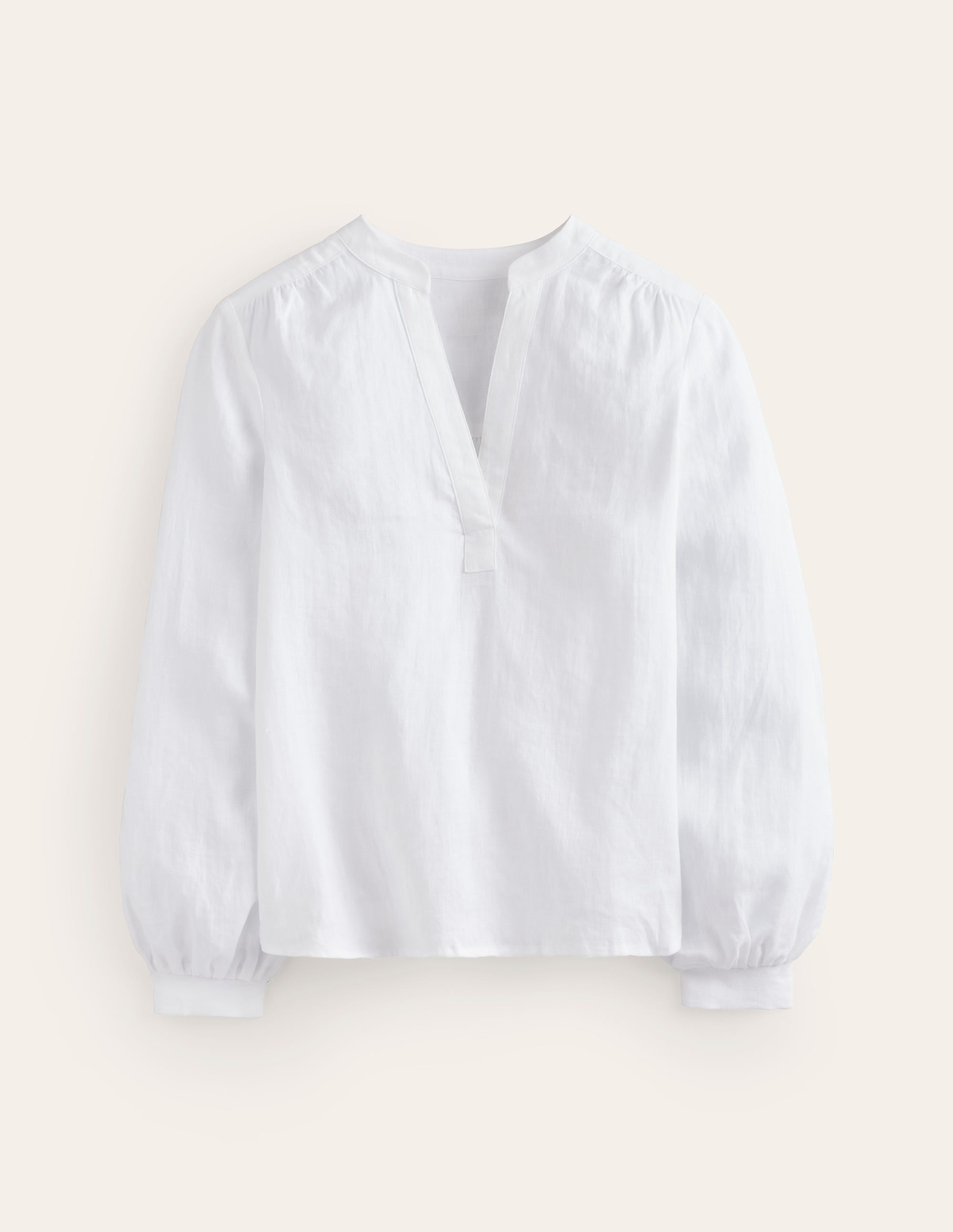 Top Alice en lin-Blanc - Image 5