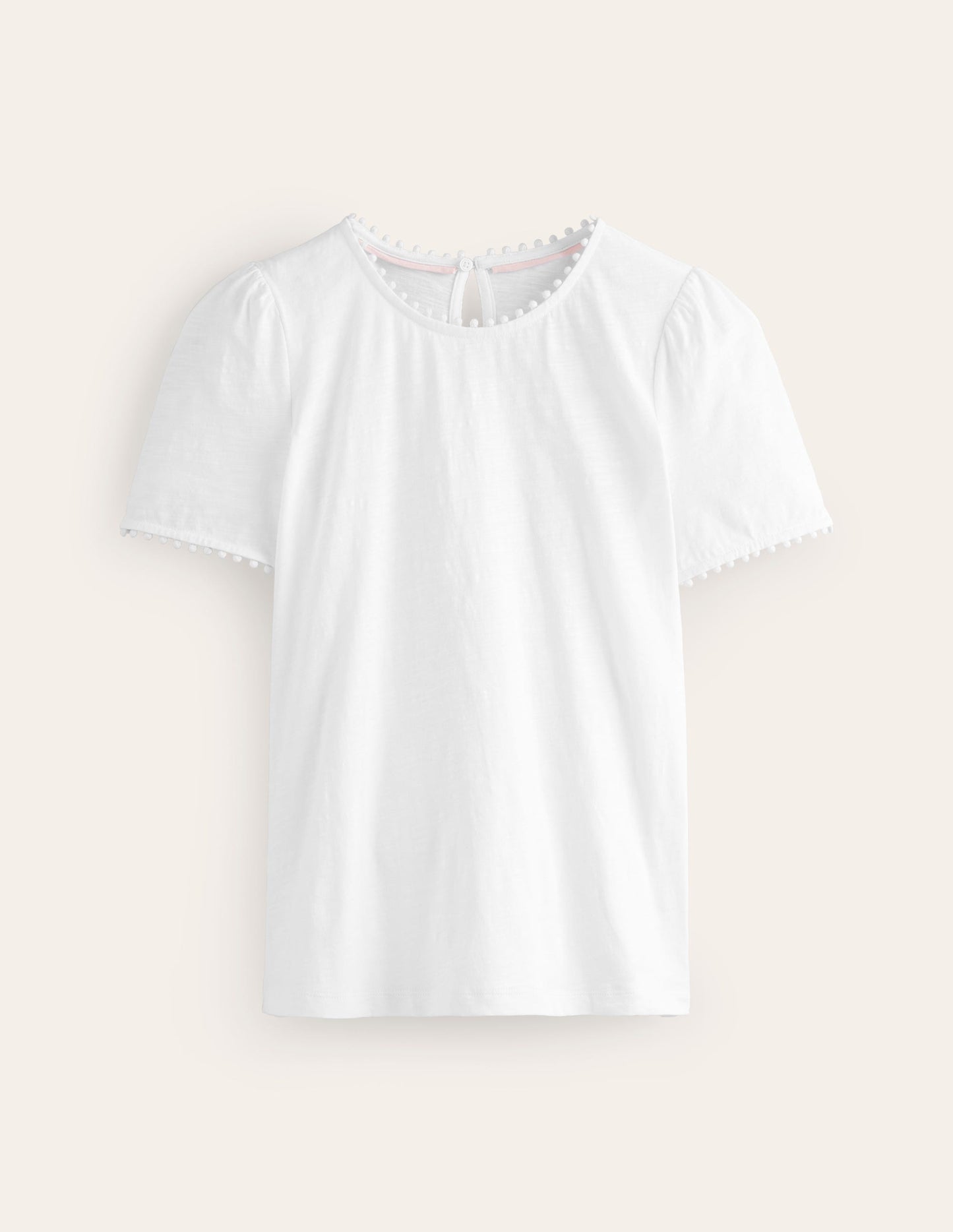 Ali Jersey-T-Shirt-Weiß