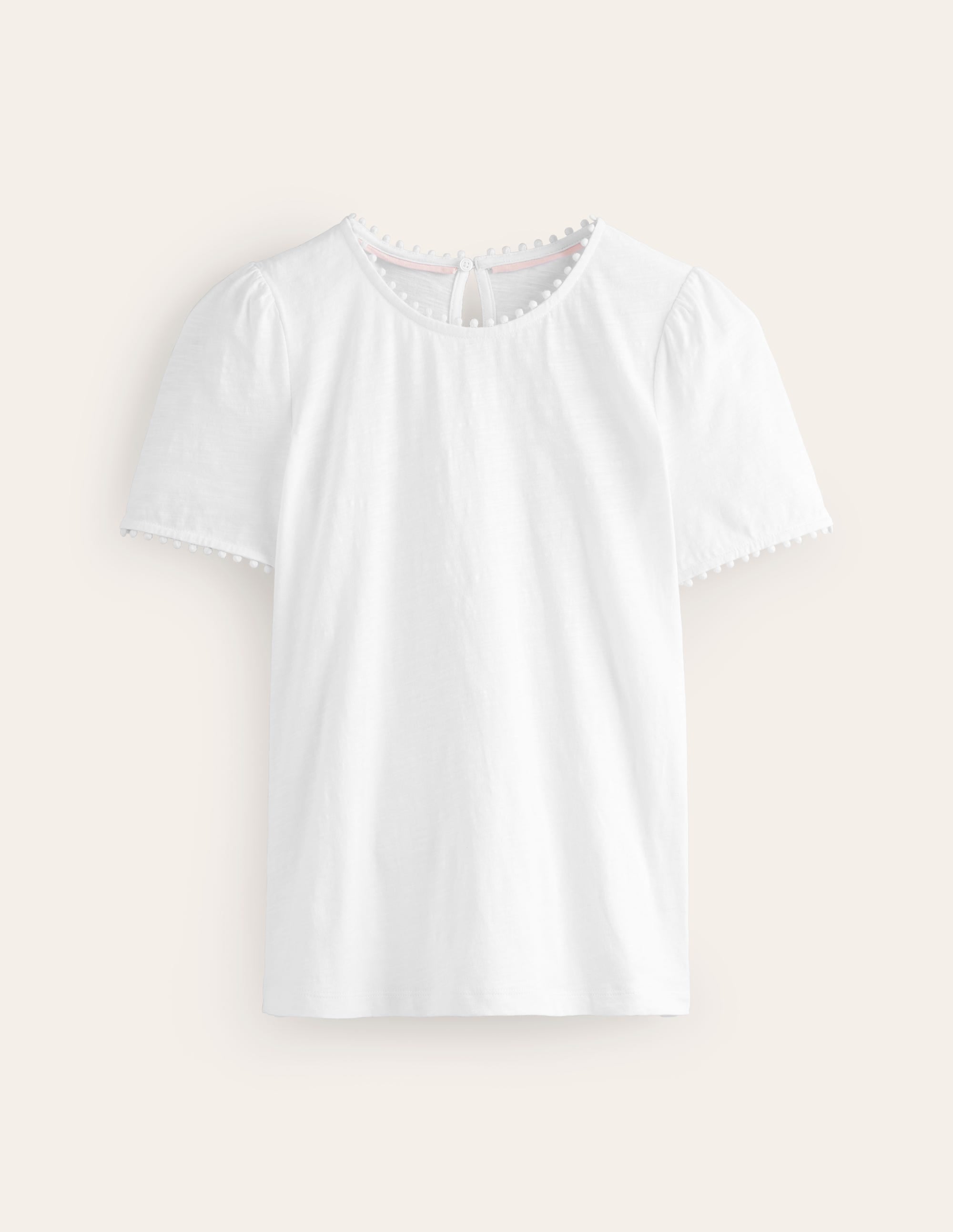 T-shirt Ali en jersey-Blanc - Image 5