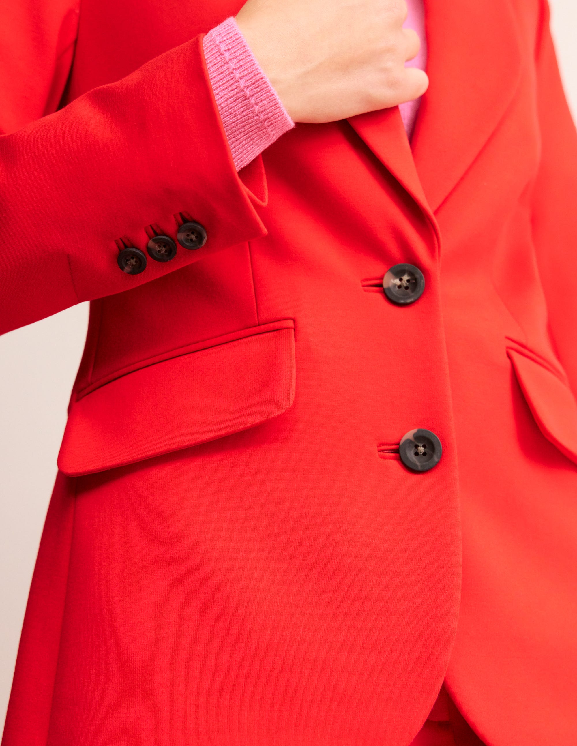 Blazer Marylebone en point de Rome-Grenade - Image 2