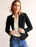 Canonbury Ponte Blazer-Black
