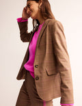 Blazer Marylebone à carreaux-Carreaux