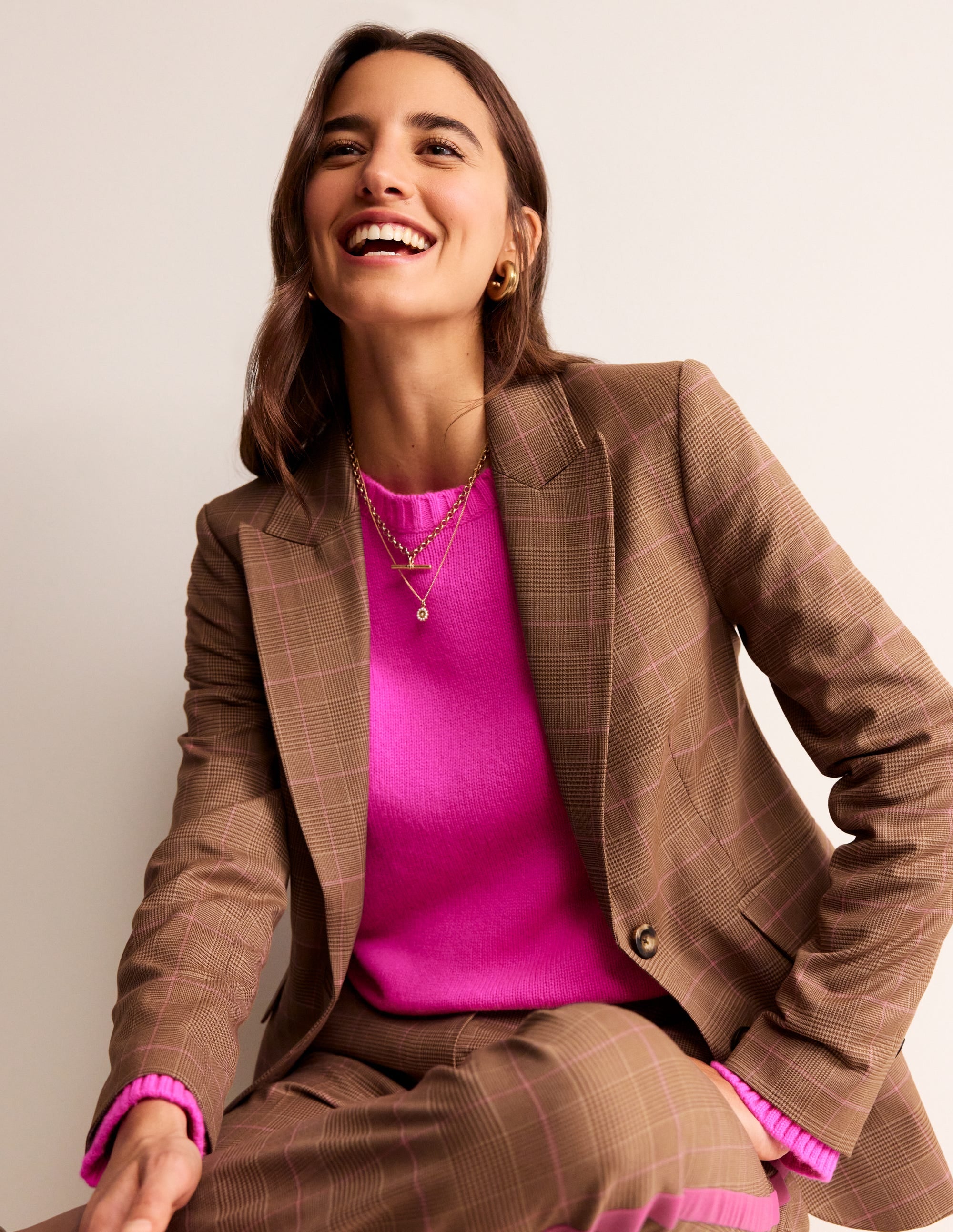 Blazer Marylebone à carreaux-Carreaux - Image 5