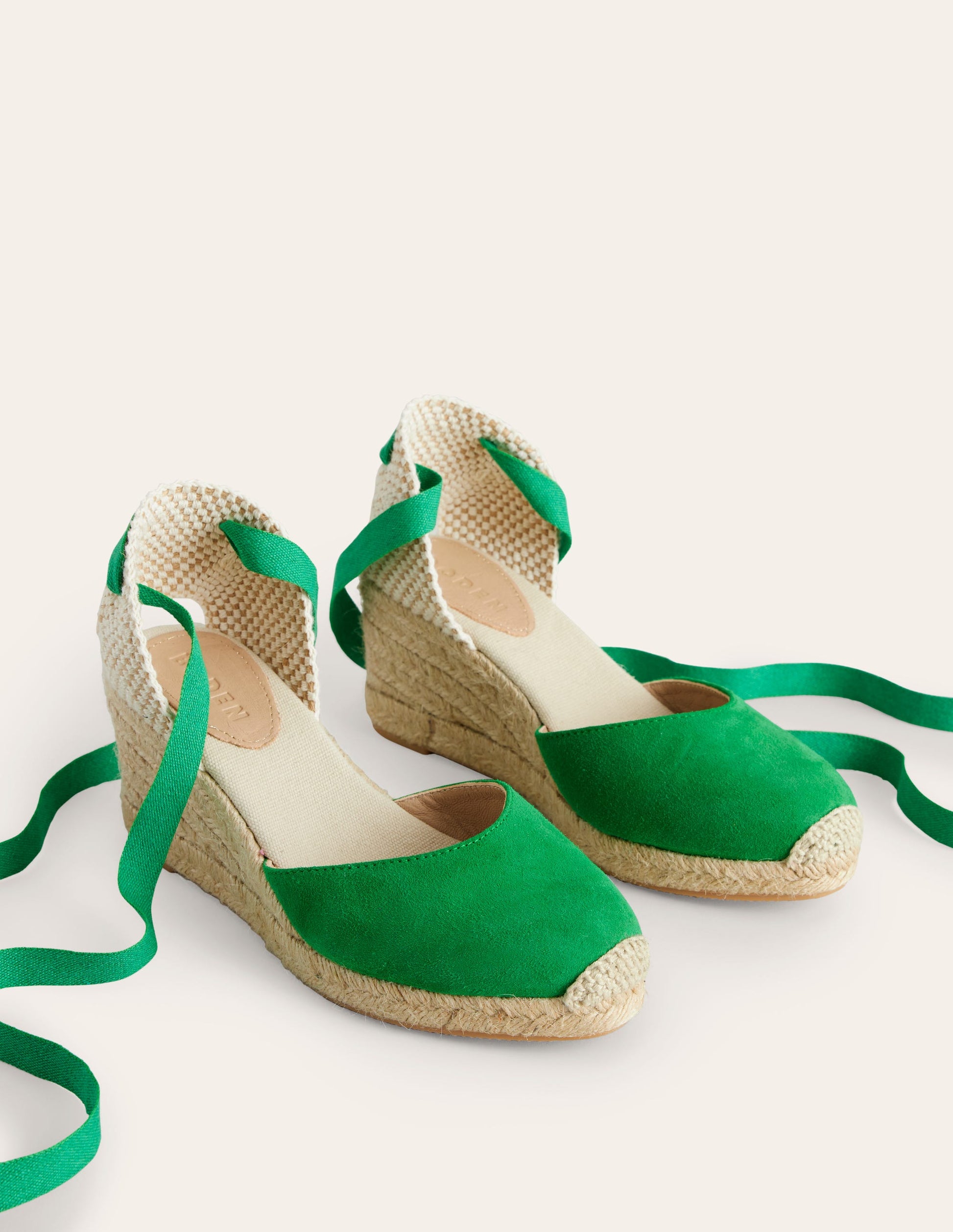 Cassie Espadrilles mit Keilabsatz-Baumgrün-3