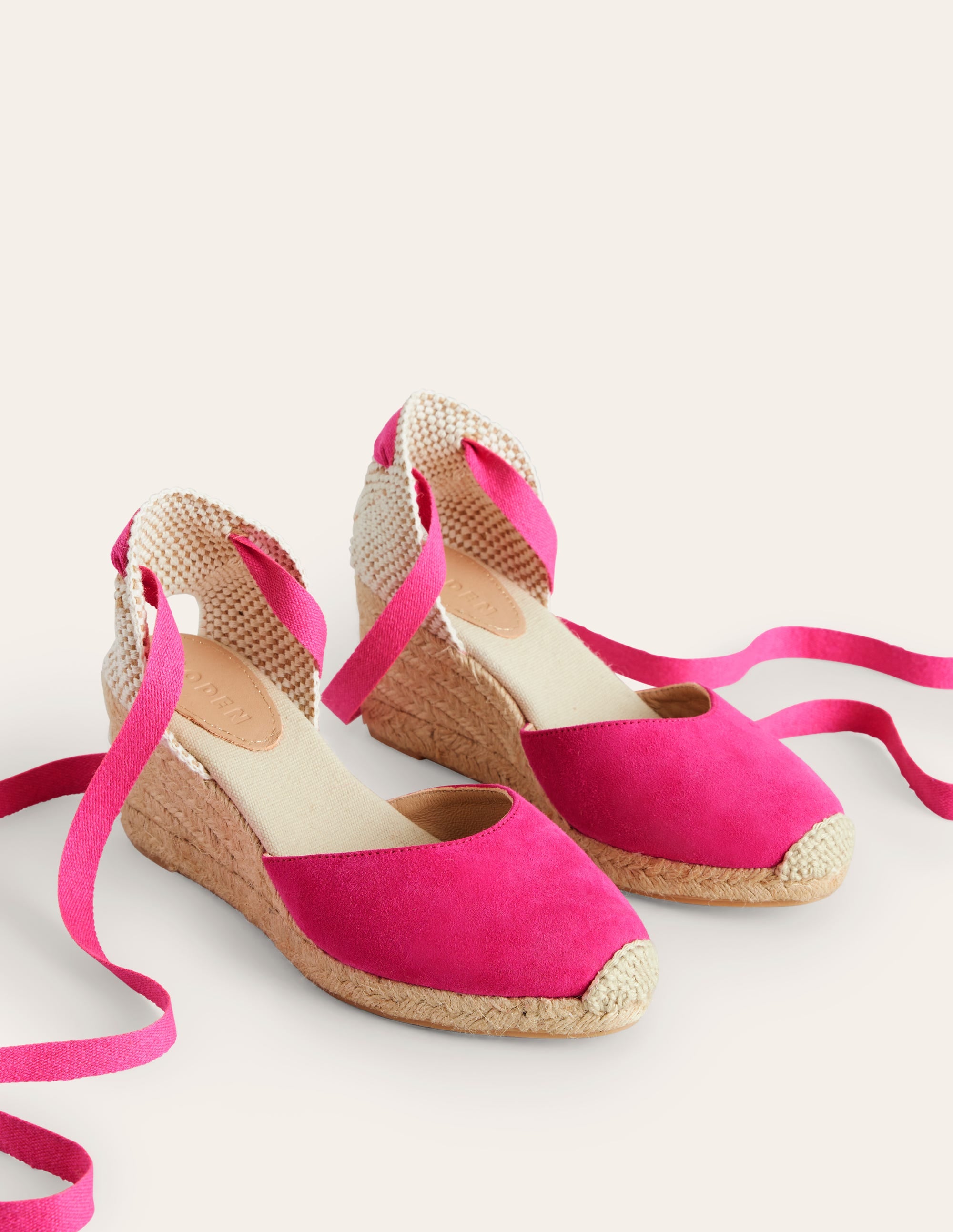 Cassie Espadrilles mit Keilabsatz-Festivalrosa - Image 3