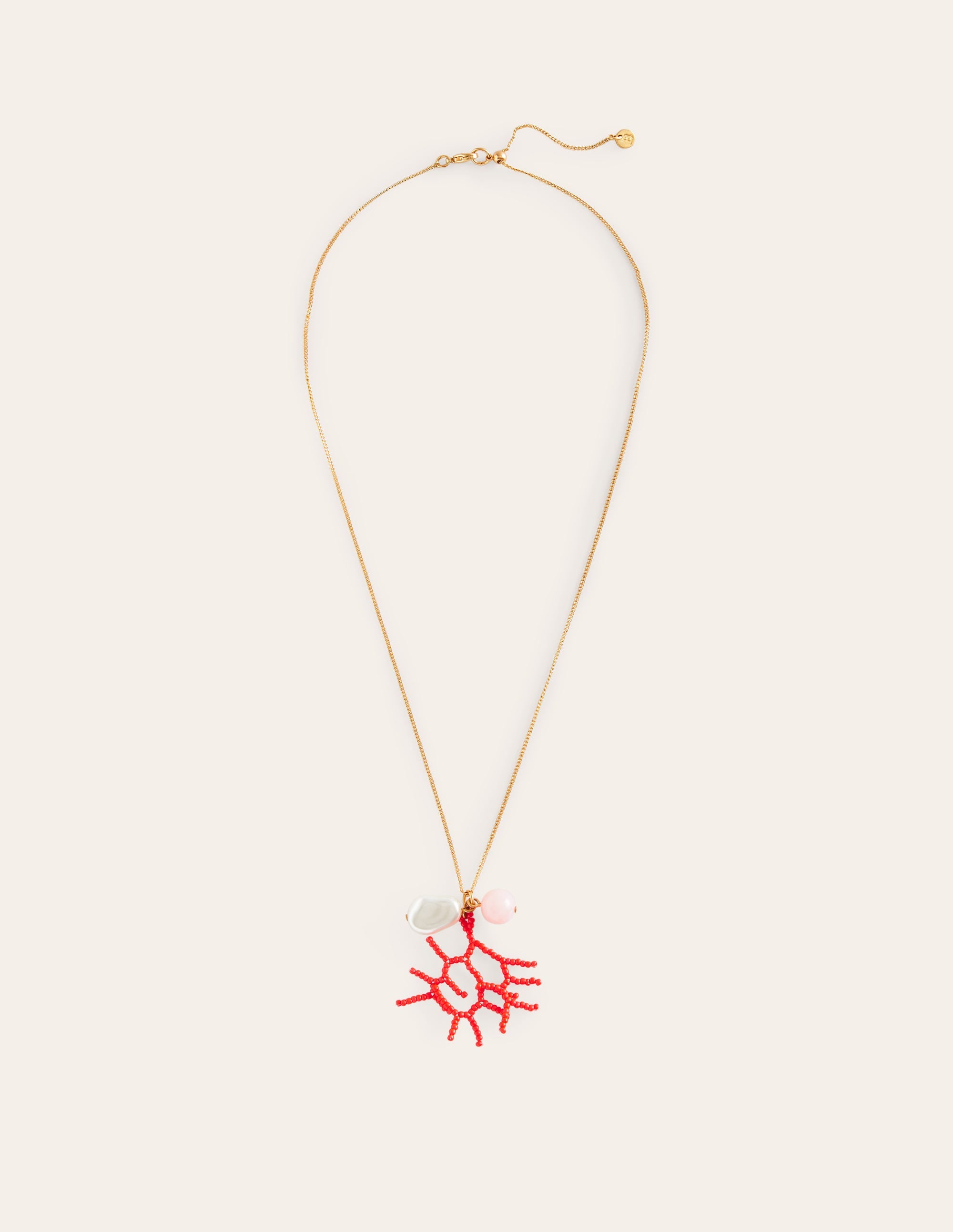Collier à pendentif grappe-Rose - Image 2