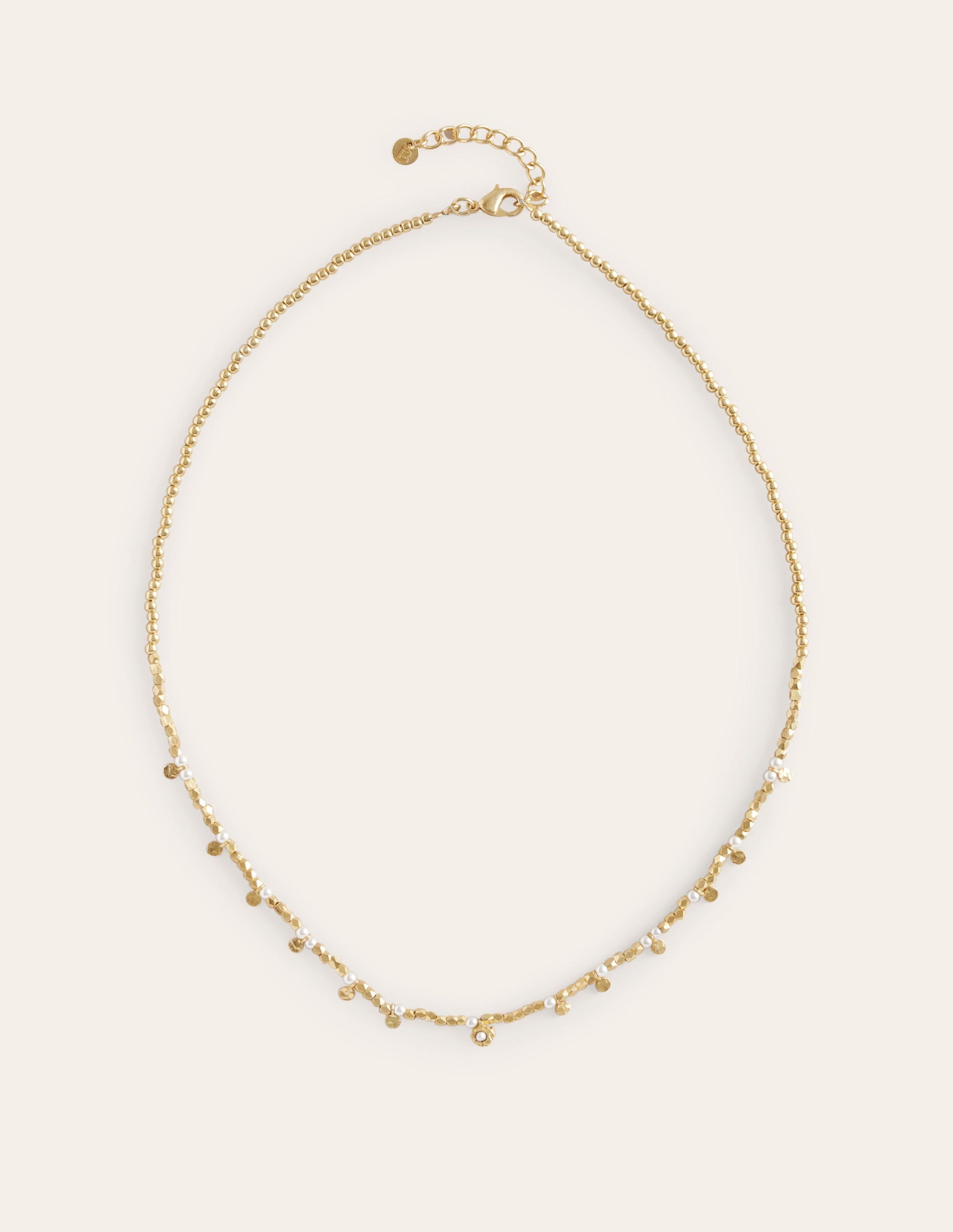 Halskette mit Perlen-Gold-2