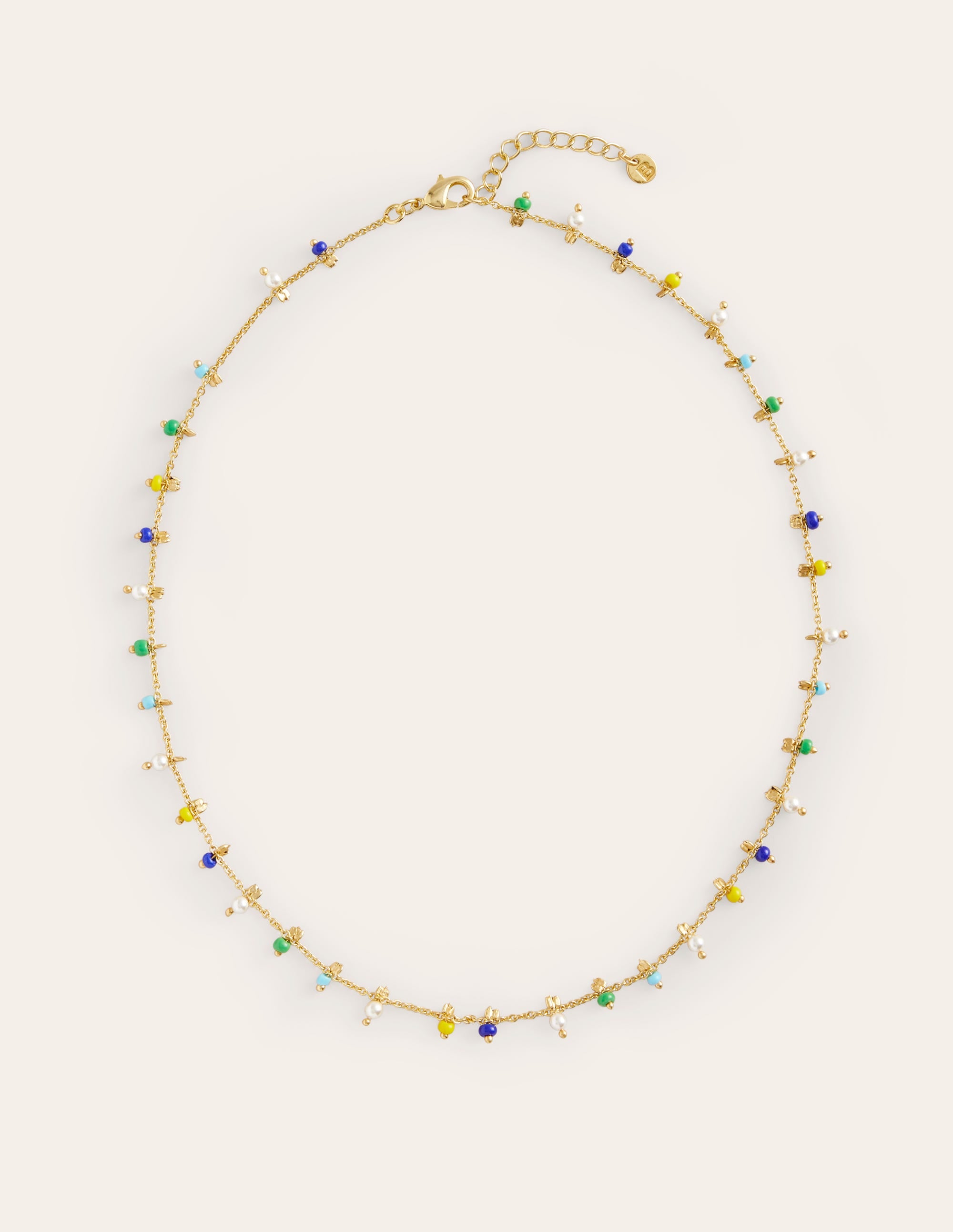 Collier avec disques à superposer-Multi bleu - Image 2