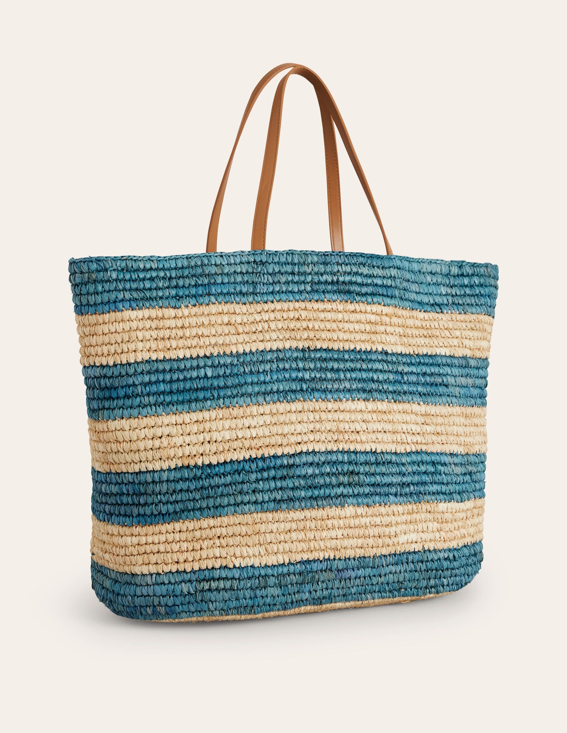 Sac cabas en raphia-Chalky Pink Gingham-3