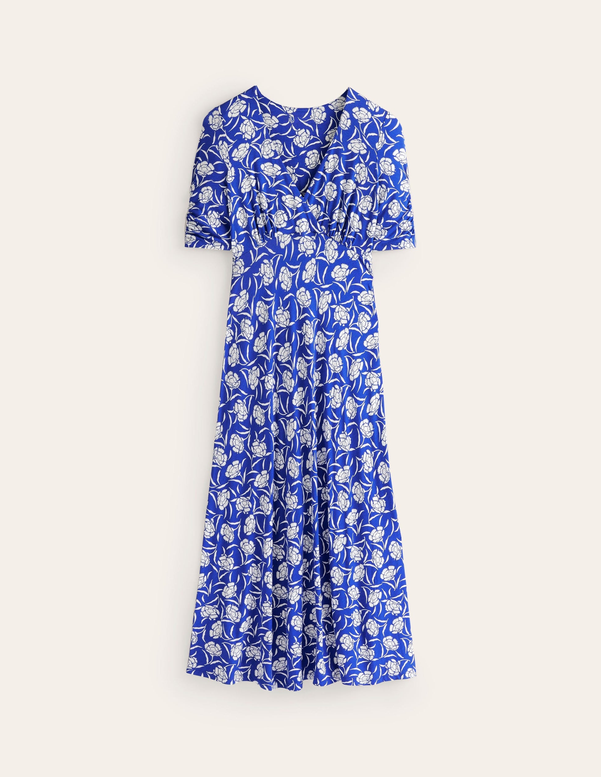 Rebecca Midi-Teekleid aus Jersey-Surf The Web, Pfingstrose-6