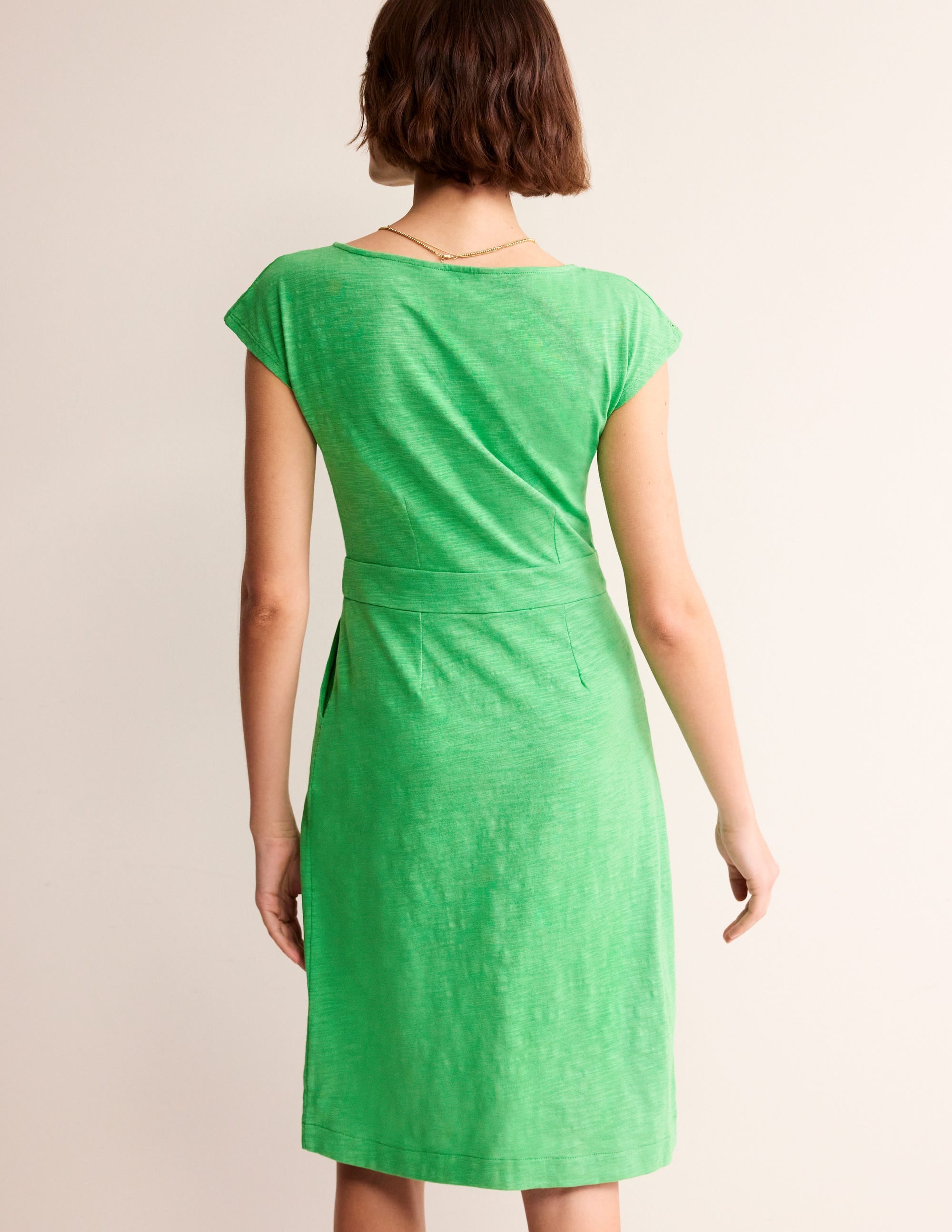 Florrie Kleid mit Lochstickerei-Black - Image 3