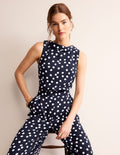 Clarissa Overall-Bluebell Poppy Ditsy