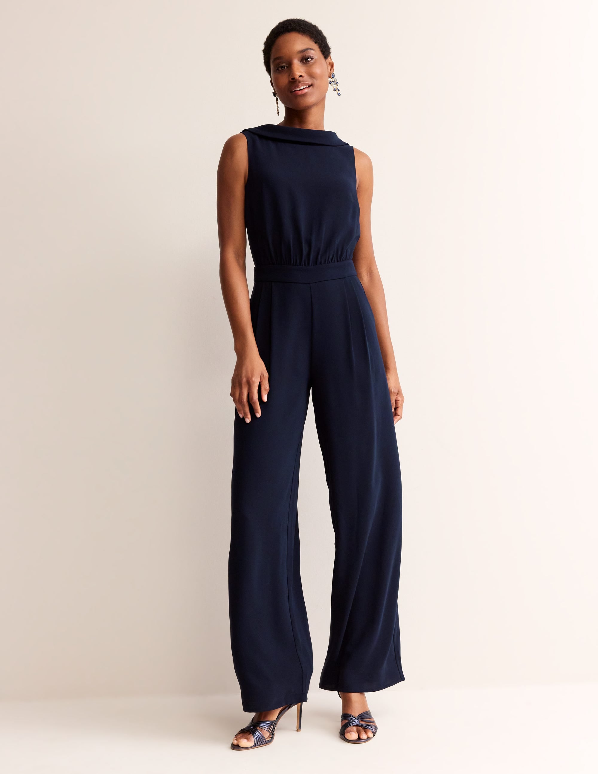 Clarissa Overall-Aqua Marine Marl - Image 1