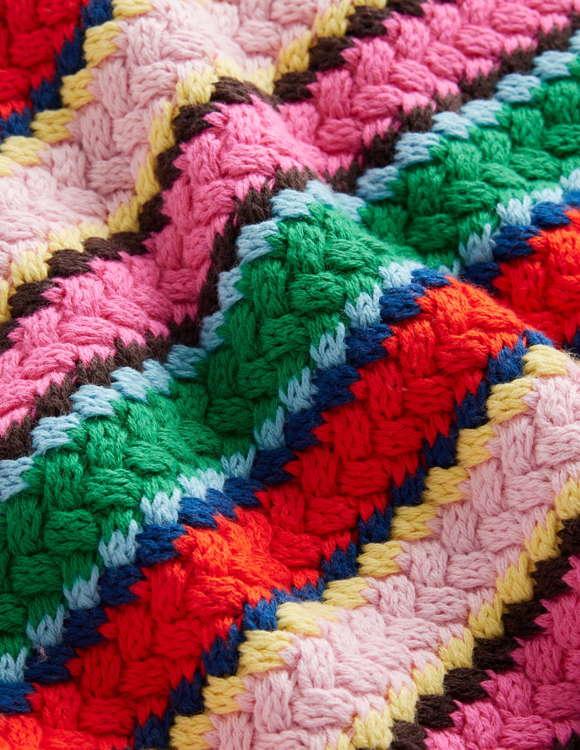 Pull rayé en coton texturé-Rayé texturé multi - Image 7