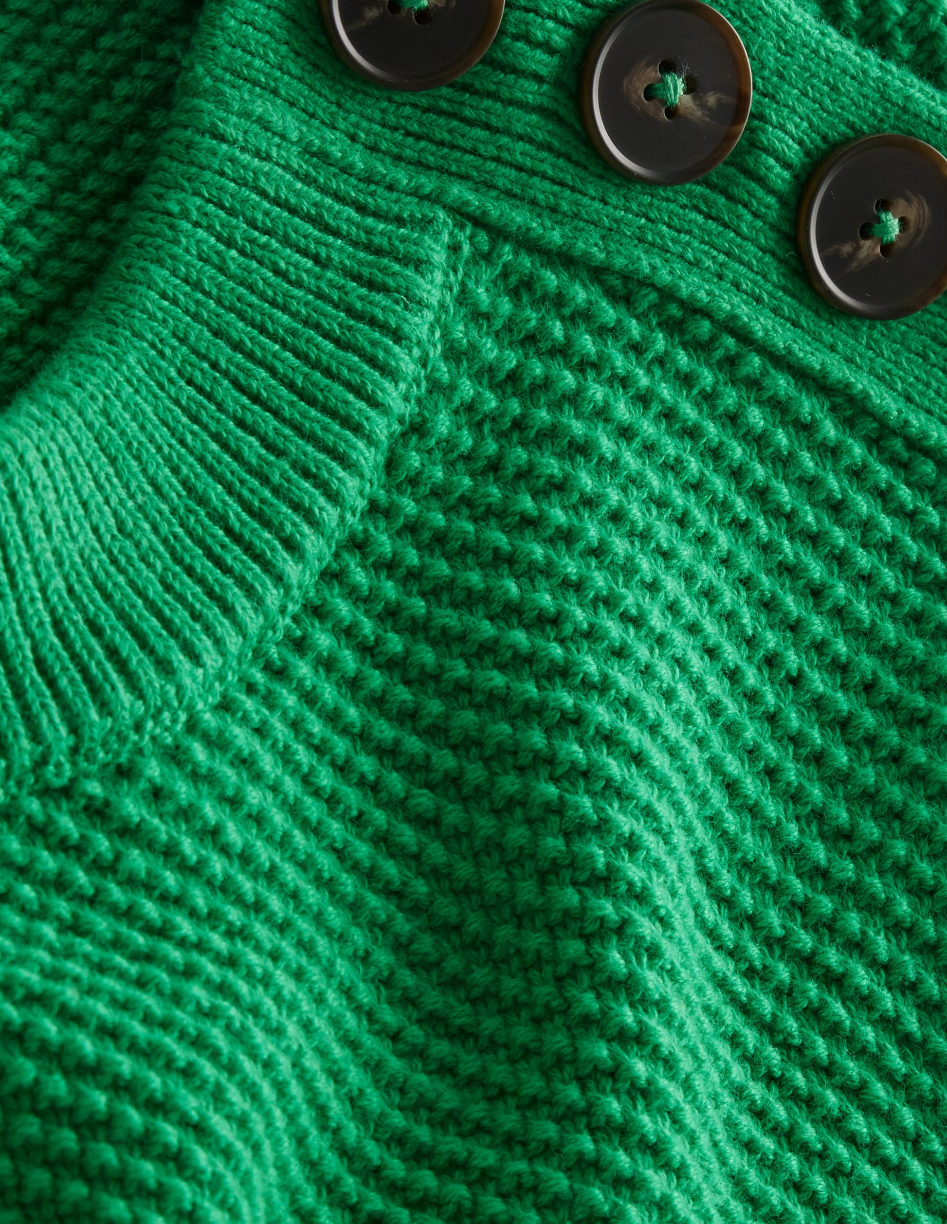 Pull à surpiqûres et boutons-Strahlendes Grün-7