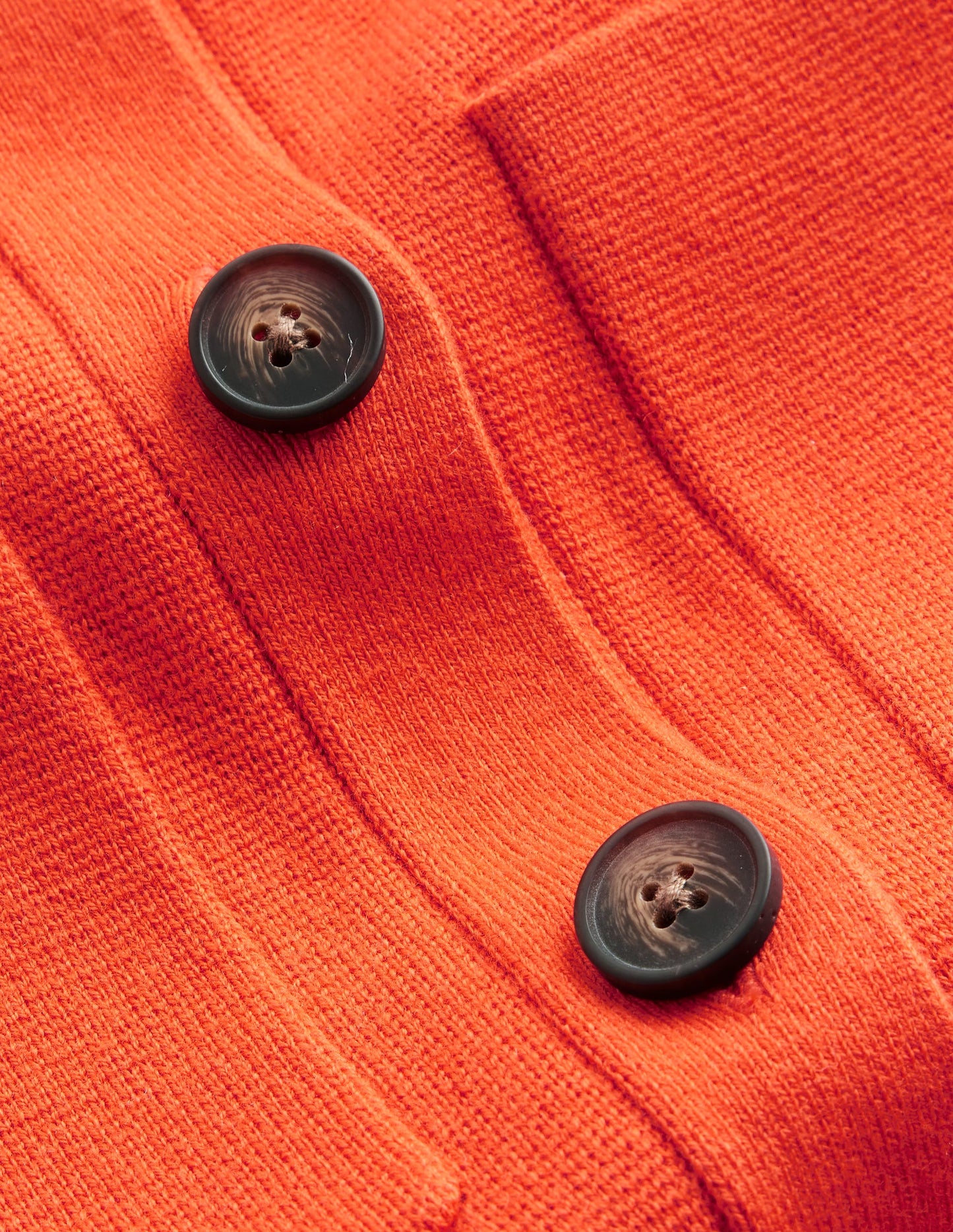 Astrid Strickhemd-Mandarinenorange